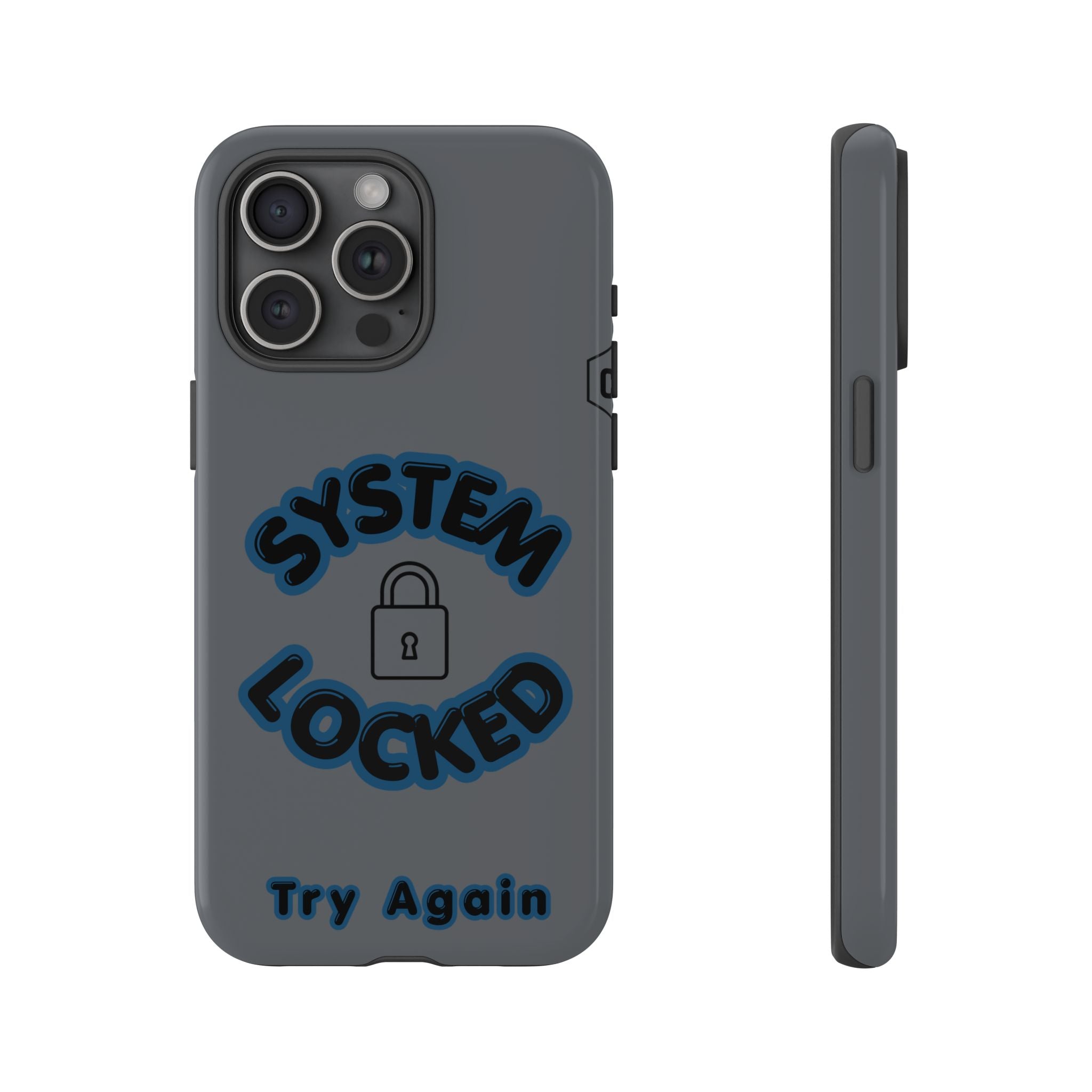 CipherCore System Locked Dual-Layer Phone Case | Digital-Era Identity Accessory