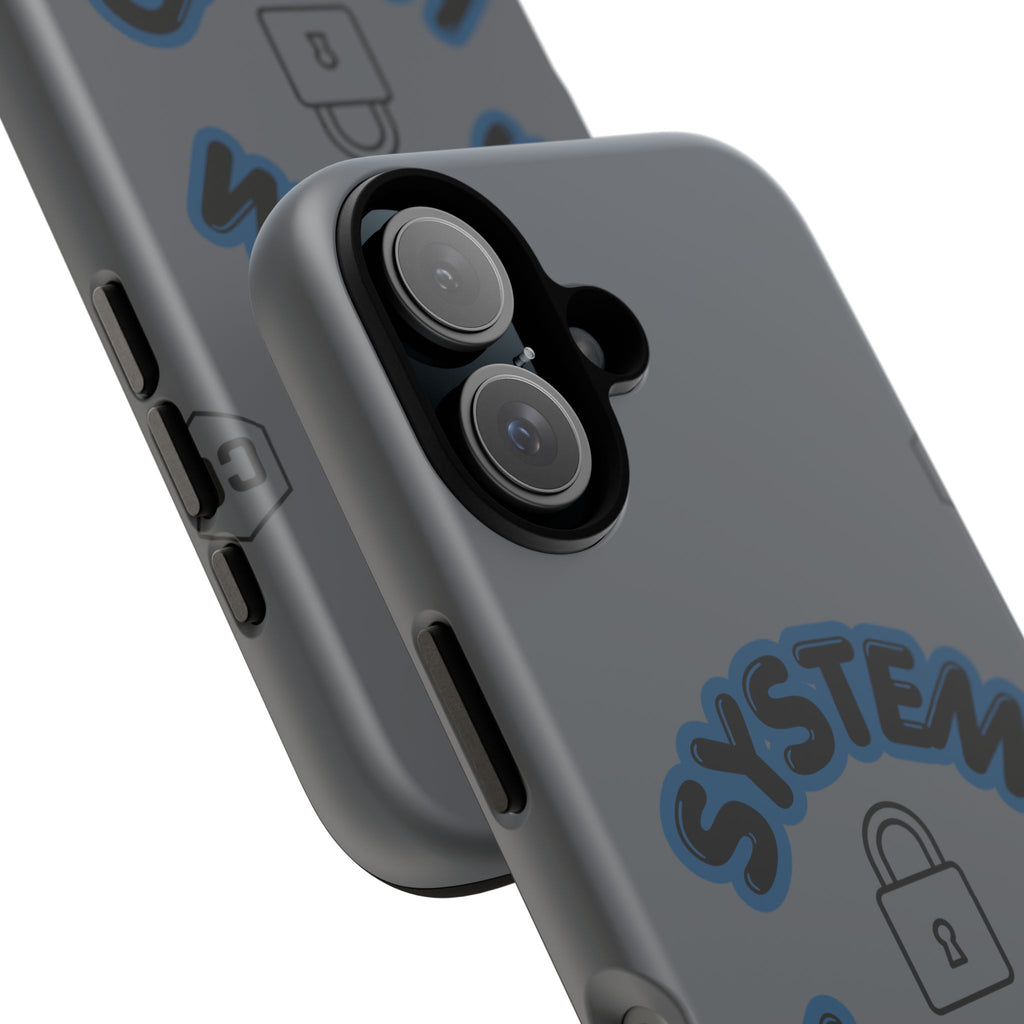 CipherCore System Locked Dual-Layer Phone Case | Digital-Era Identity Accessory