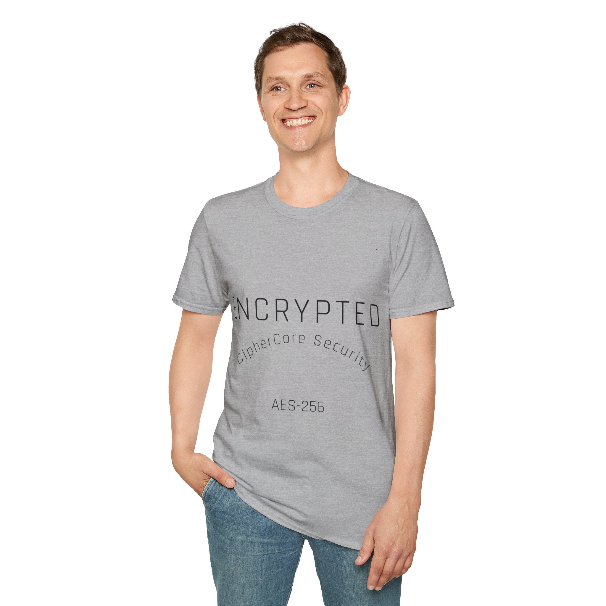 CipherCore Encrypted Security Graphic Tee | Digital-Era Identity Wear