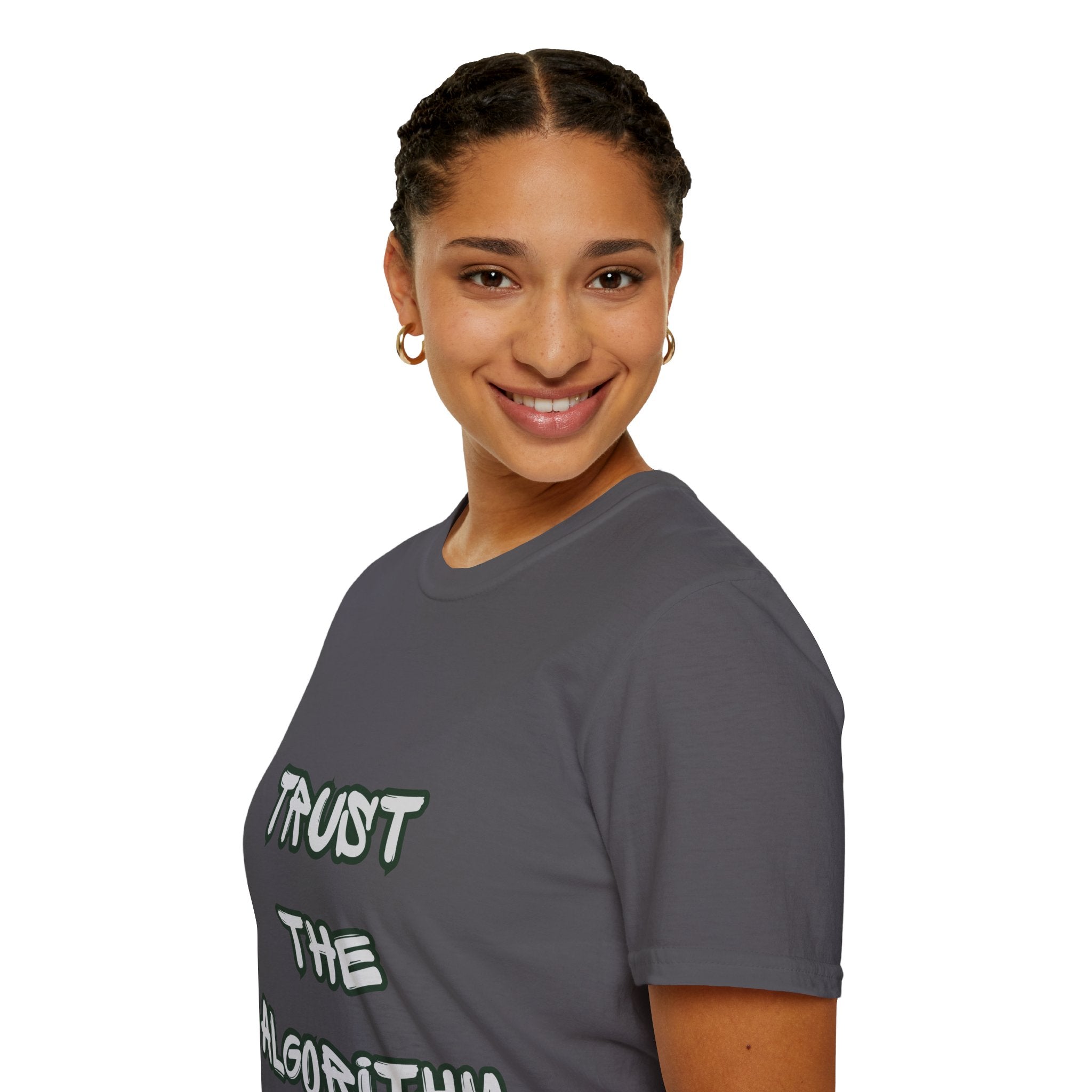 CipherCore Trust the Algorithm Graphic Tee | Digital-Era Identity Wear