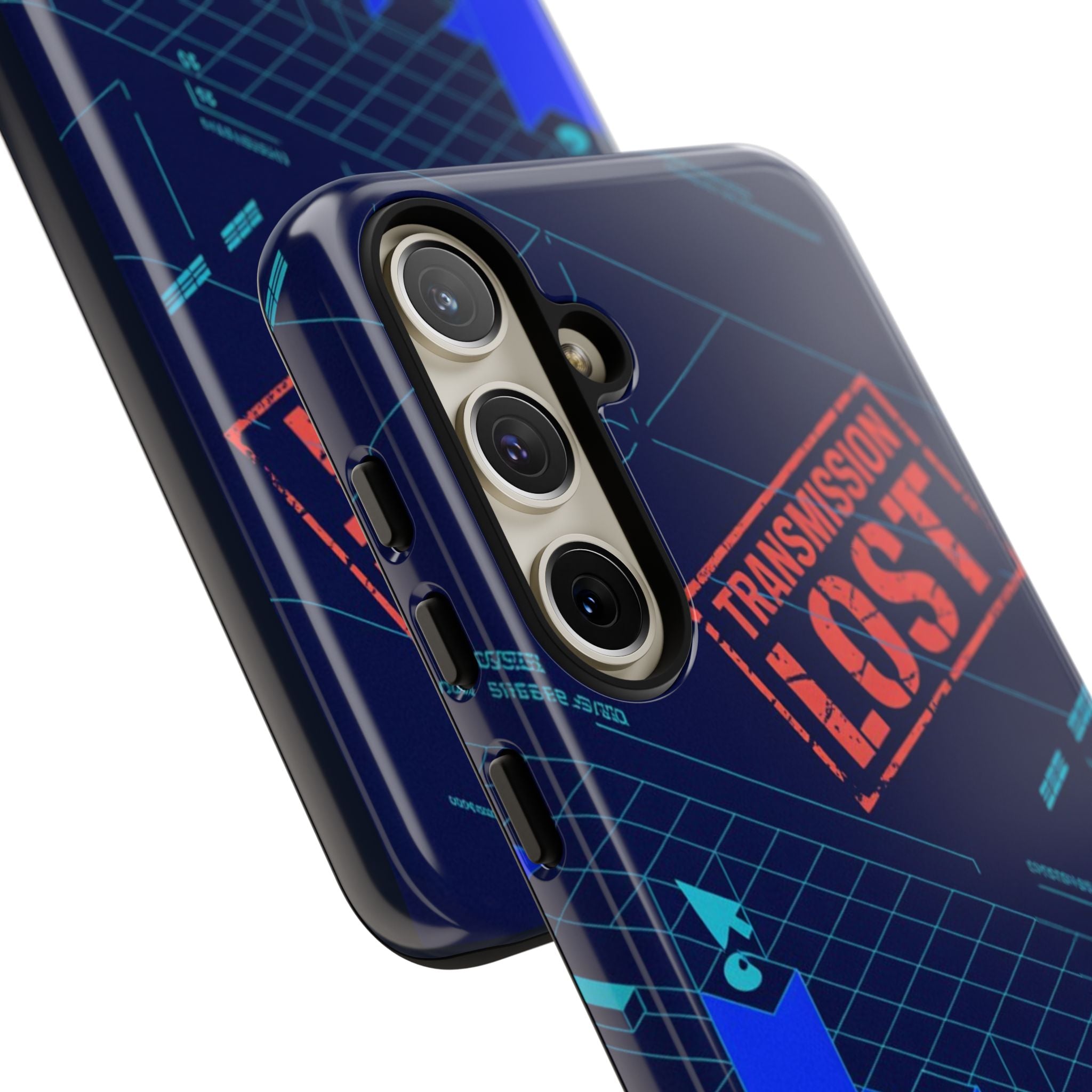 CipherCore Signal Void Flexi Phone Case | Digital-Era Identity Accessory