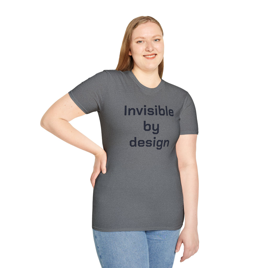 CipherCore Invisible by Design Manifesto Tee | Digital-Era Identity Wear