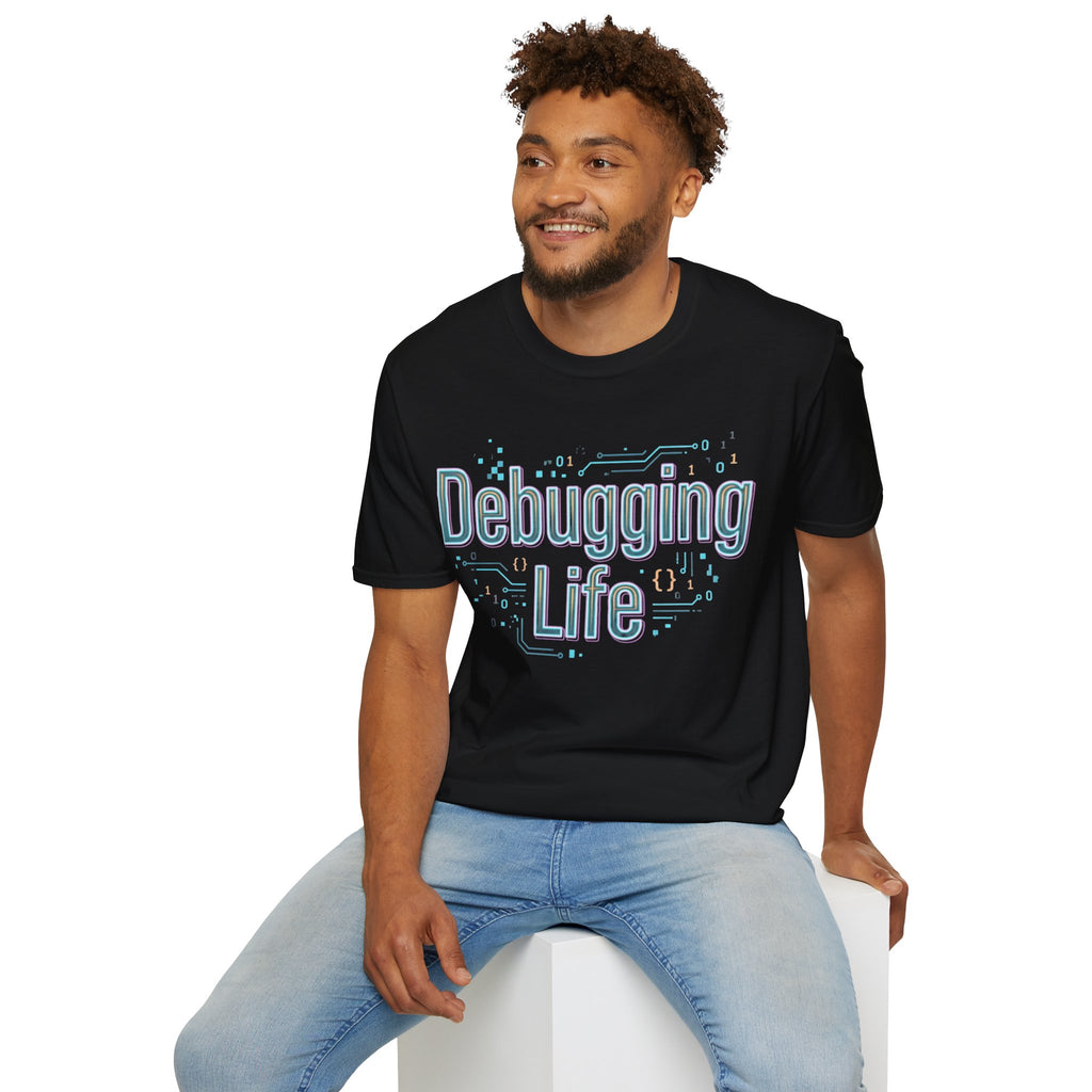 CipherCore Debugging Life Graphic Tee | Digital-Era Identity Wear