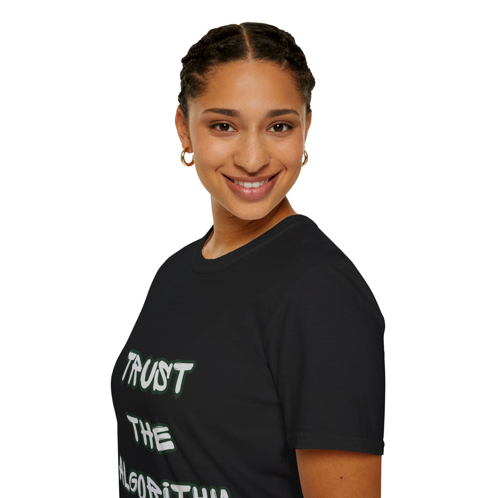 CipherCore Trust the Algorithm Graphic Tee | Digital-Era Identity Wear