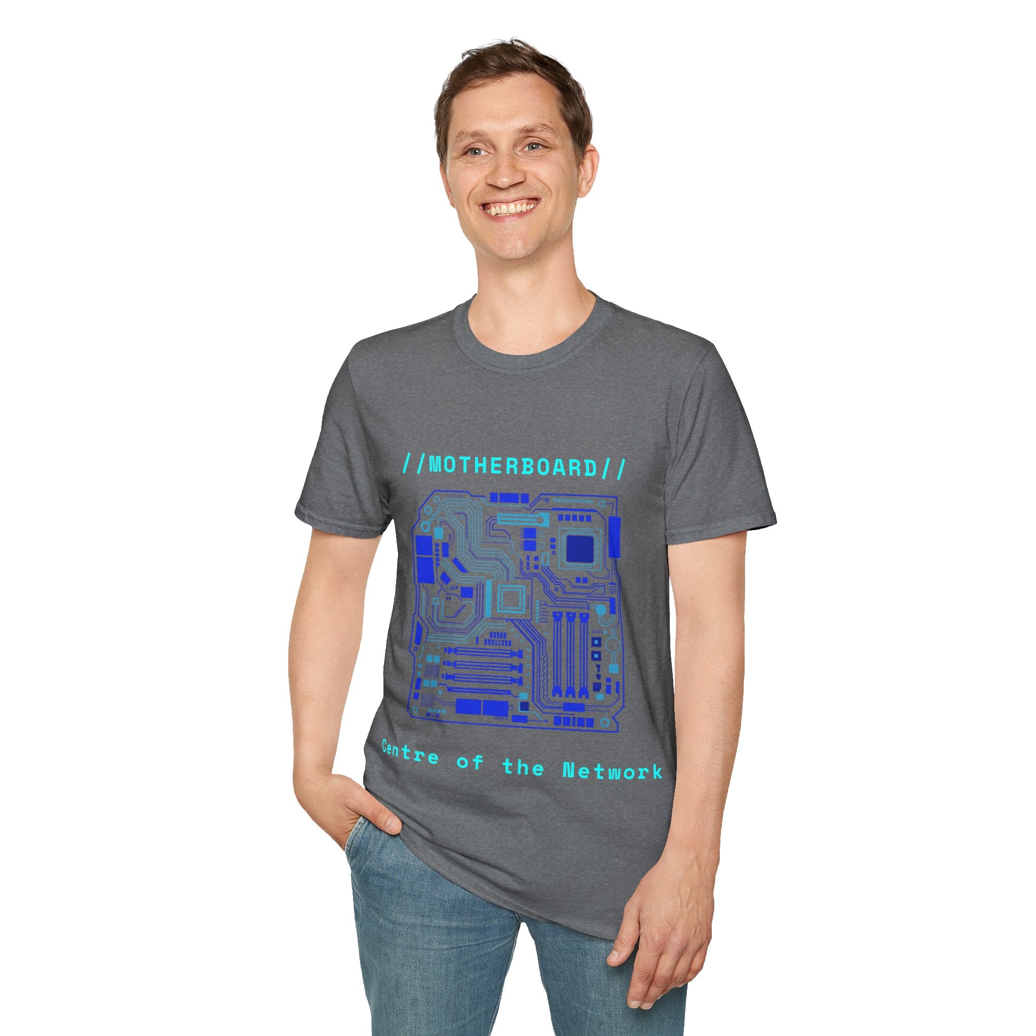 CipherCore Motherboard Graphic Tee | Digital-Era Identity Wear