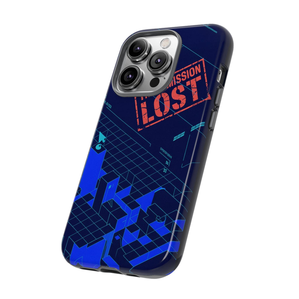 CipherCore Signal Void Flexi Phone Case | Digital-Era Identity Accessory