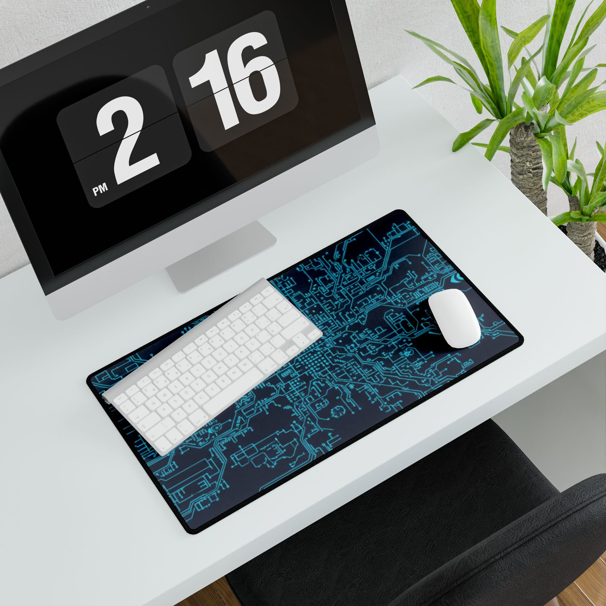 CipherCore Blueprint Desk Mat — Schematic Surface for Builders in the Dark