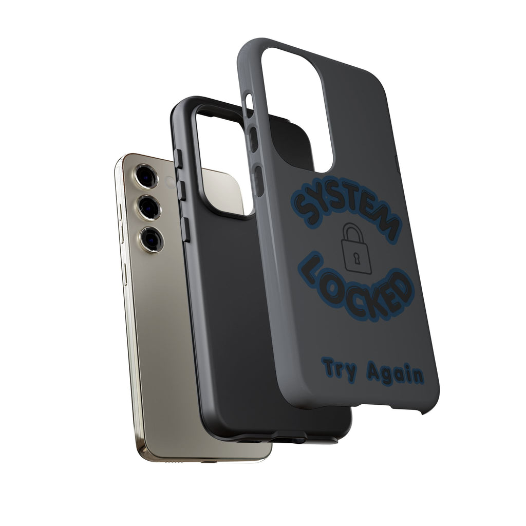 CipherCore System Locked Dual-Layer Phone Case | Digital-Era Identity Accessory
