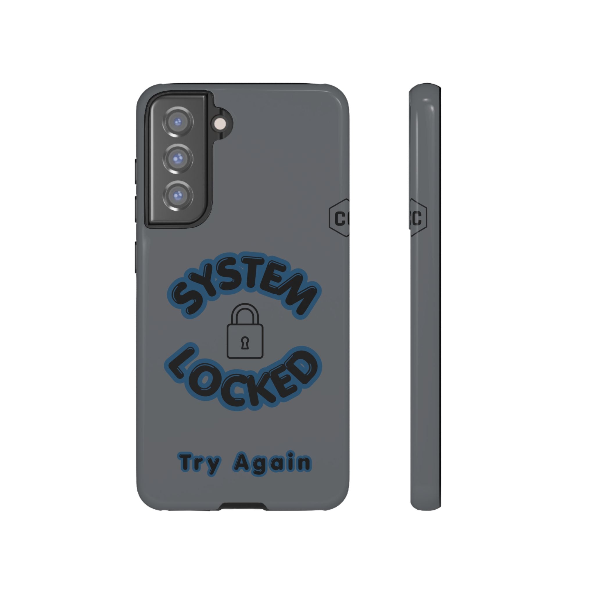 CipherCore System Locked Dual-Layer Phone Case | Digital-Era Identity Accessory