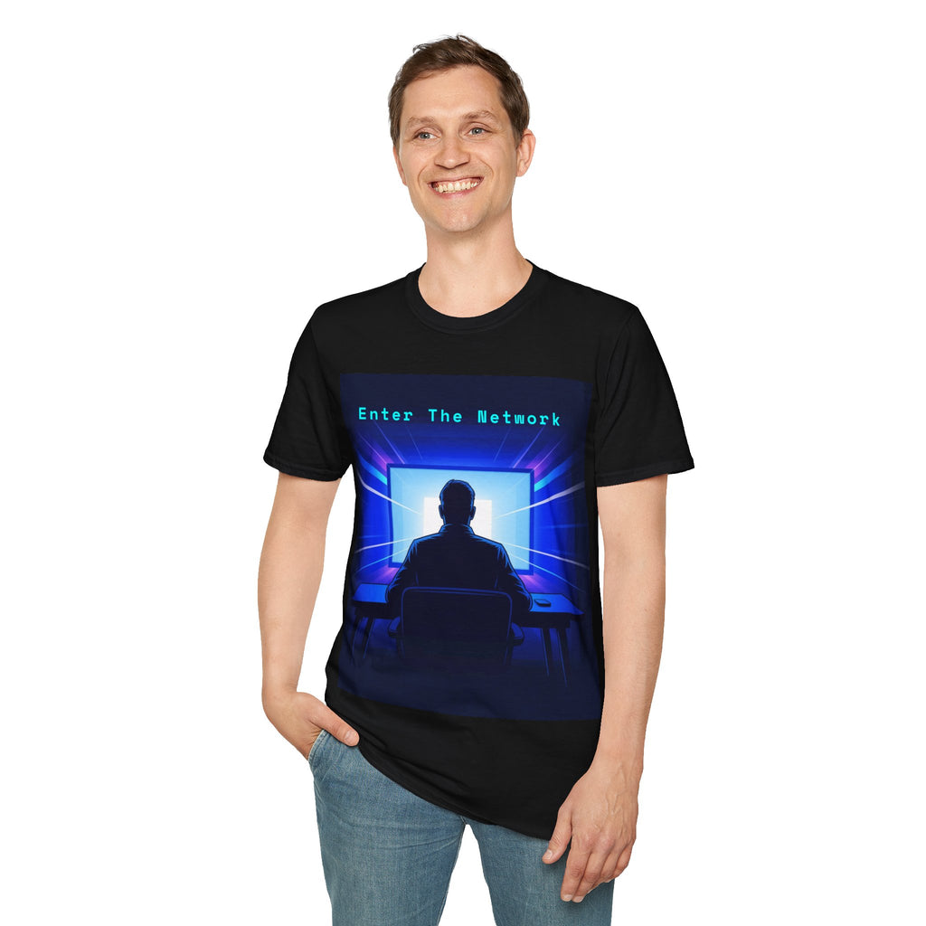 CipherCore Enter The Network Graphic Tee | Digital-Era Identity Wear