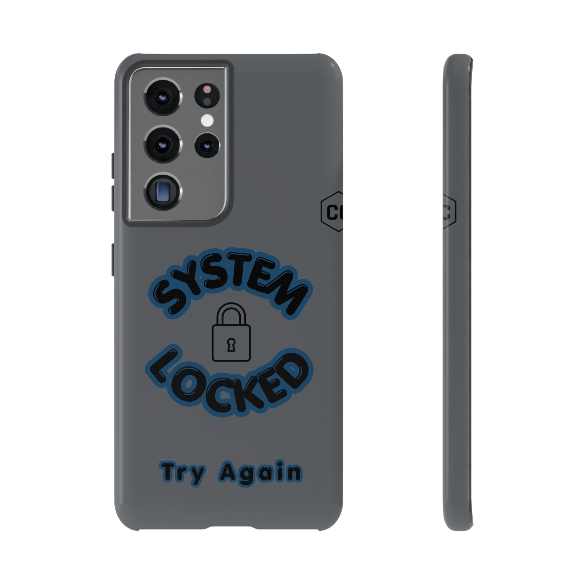 CipherCore System Locked Dual-Layer Phone Case | Digital-Era Identity Accessory