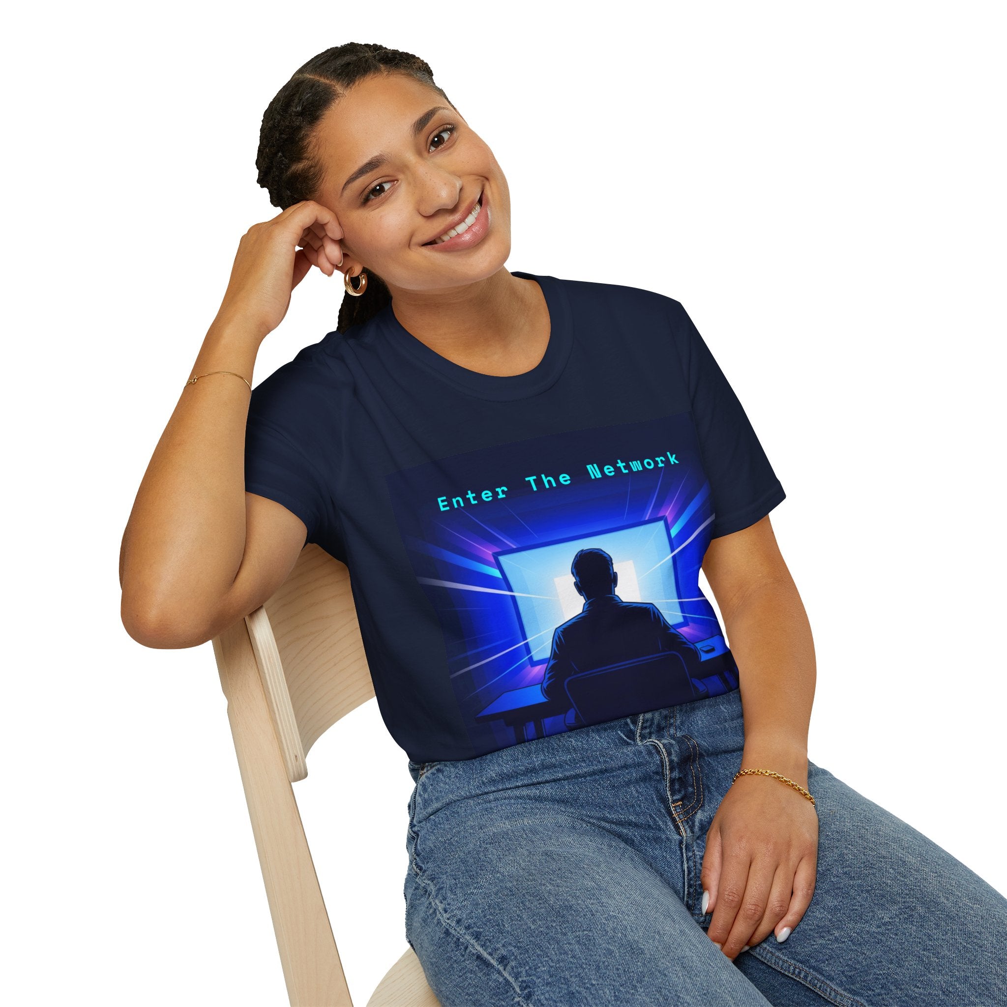 CipherCore Enter The Network Graphic Tee | Digital-Era Identity Wear