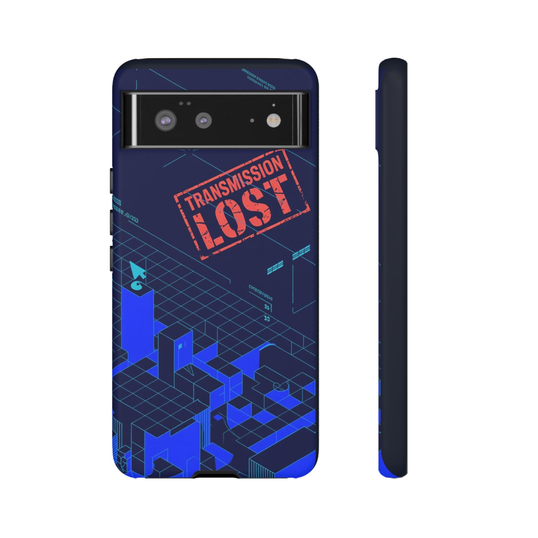 CipherCore Signal Void Flexi Phone Case | Digital-Era Identity Accessory