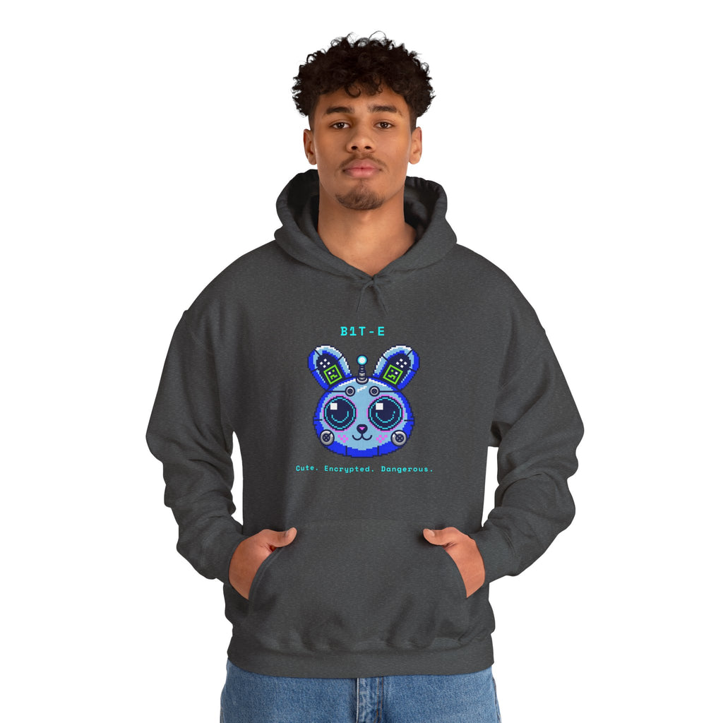 CipherCore Robot Bunny Graphic Hoodie | Digital-Era Identity Wear