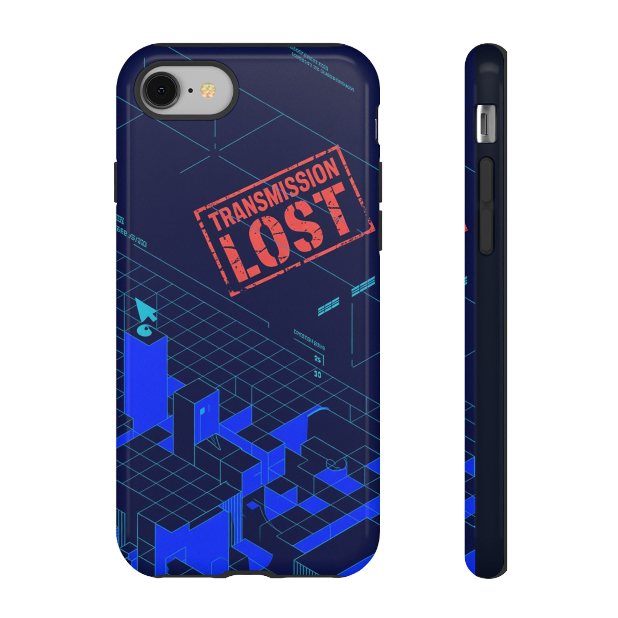 CipherCore Signal Void Flexi Phone Case | Digital-Era Identity Accessory