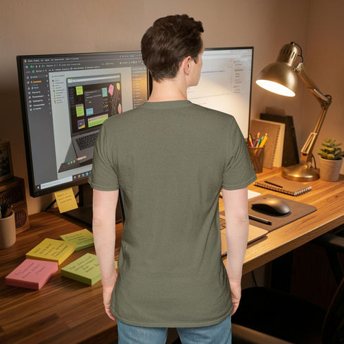 CipherCore Code Break Fix Repeat Graphic Tee | Digital-Era Identity Wear