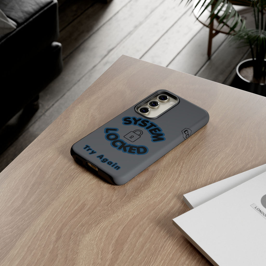 CipherCore System Locked Dual-Layer Phone Case | Digital-Era Identity Accessory