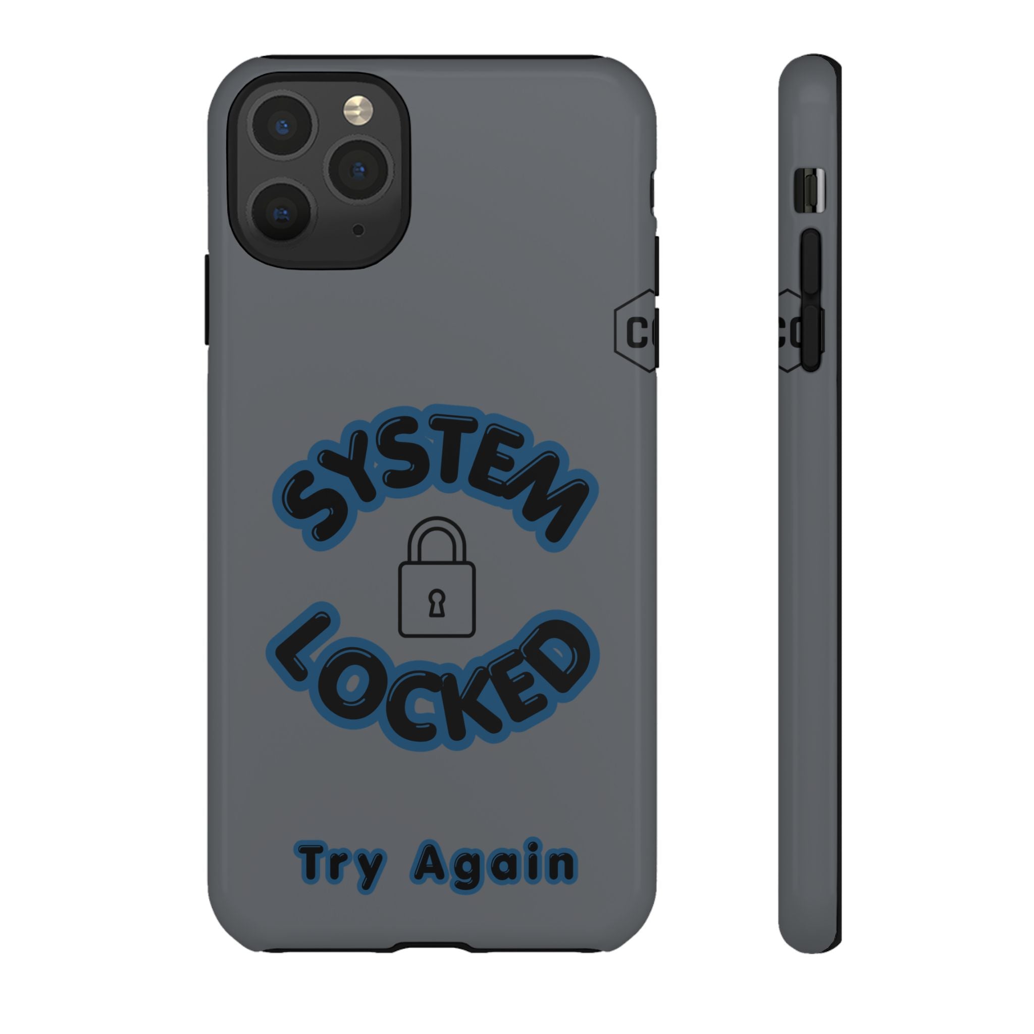CipherCore System Locked Dual-Layer Phone Case | Digital-Era Identity Accessory