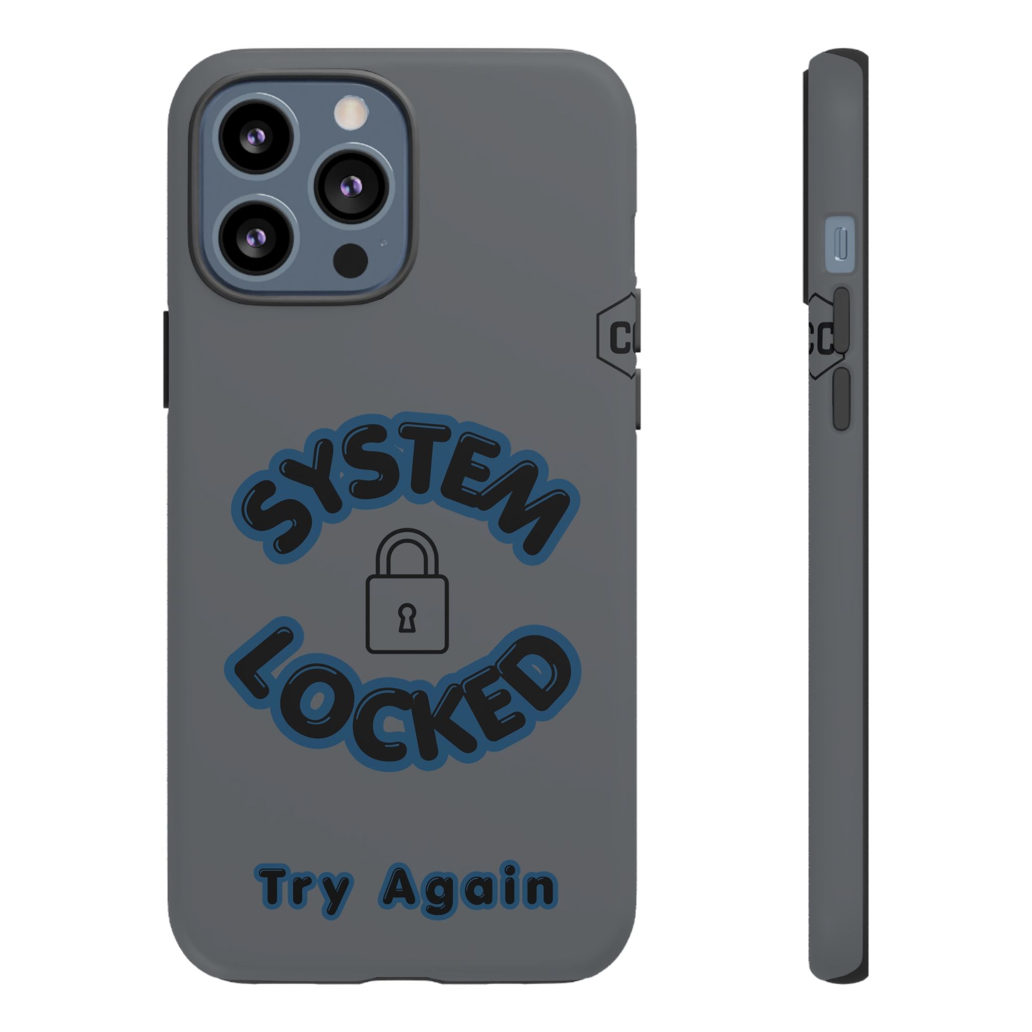 CipherCore System Locked Dual-Layer Phone Case | Digital-Era Identity Accessory