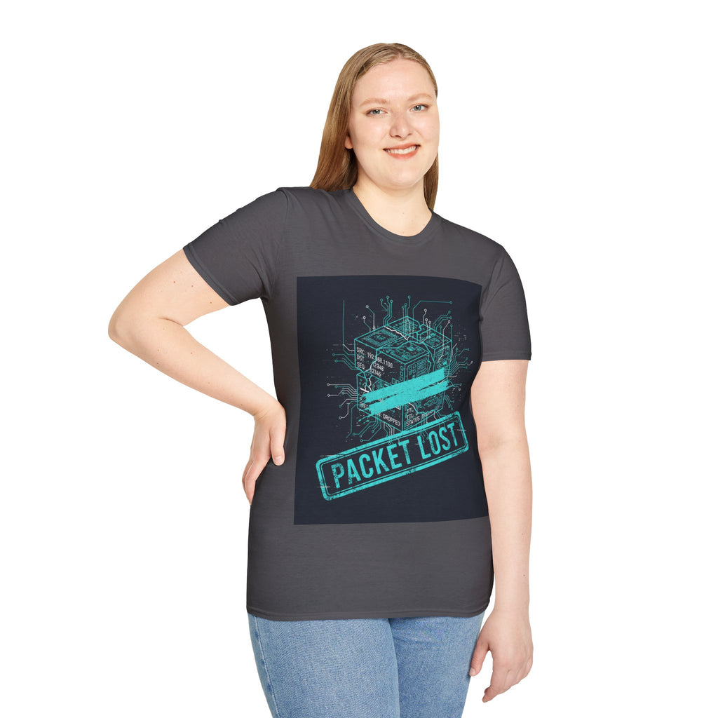 CipherCore Packet Lost Graphic Tee | Digital-Era Identity Wear