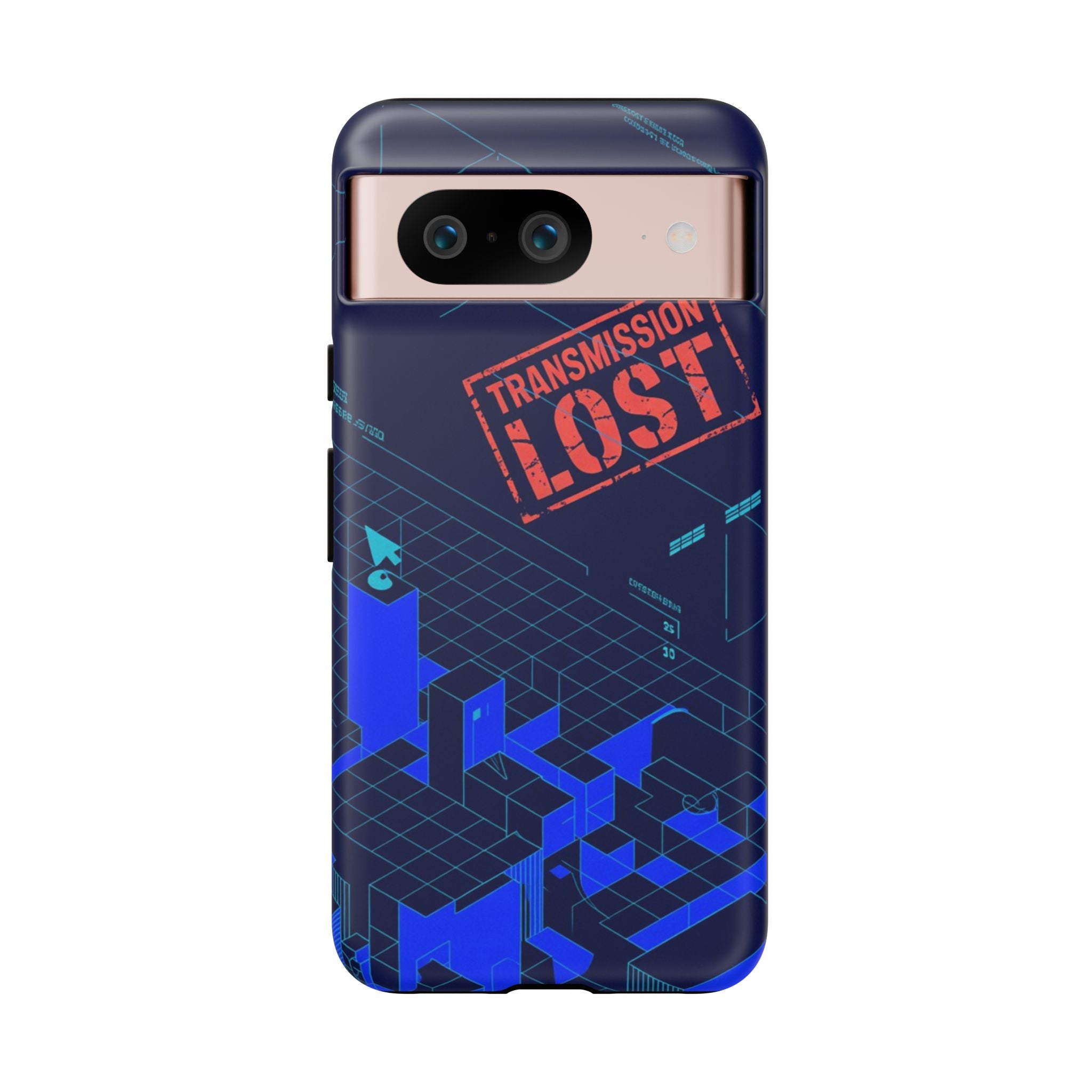 CipherCore Signal Void Flexi Phone Case | Digital-Era Identity Accessory