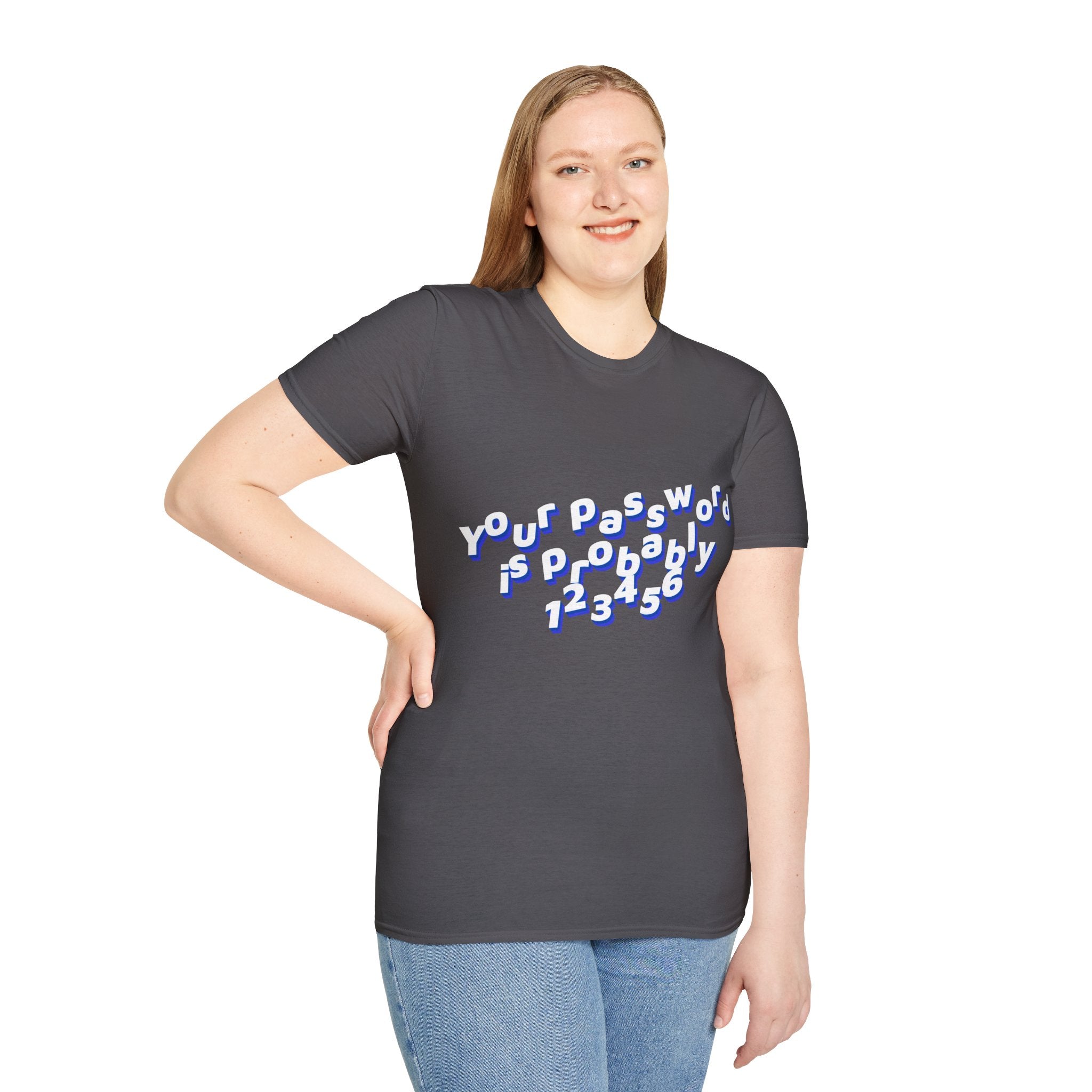 CipherCore Your Password Graphic Tee | Digital-Era Identity Wear