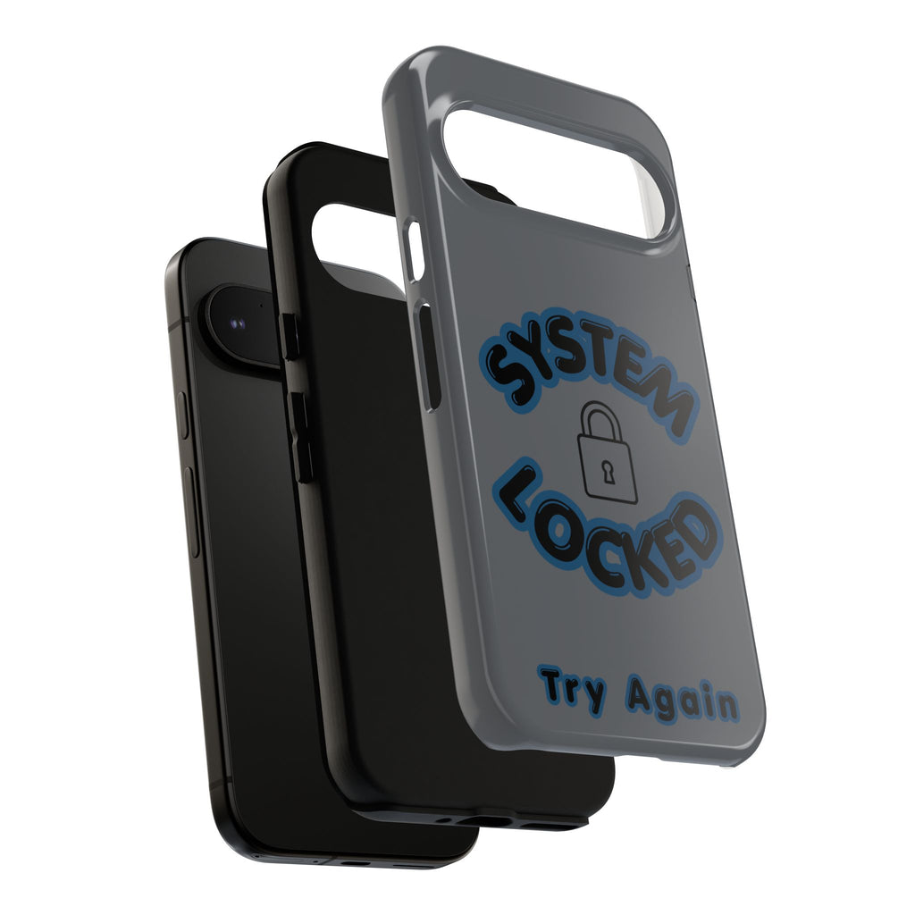 CipherCore System Locked Dual-Layer Phone Case | Digital-Era Identity Accessory