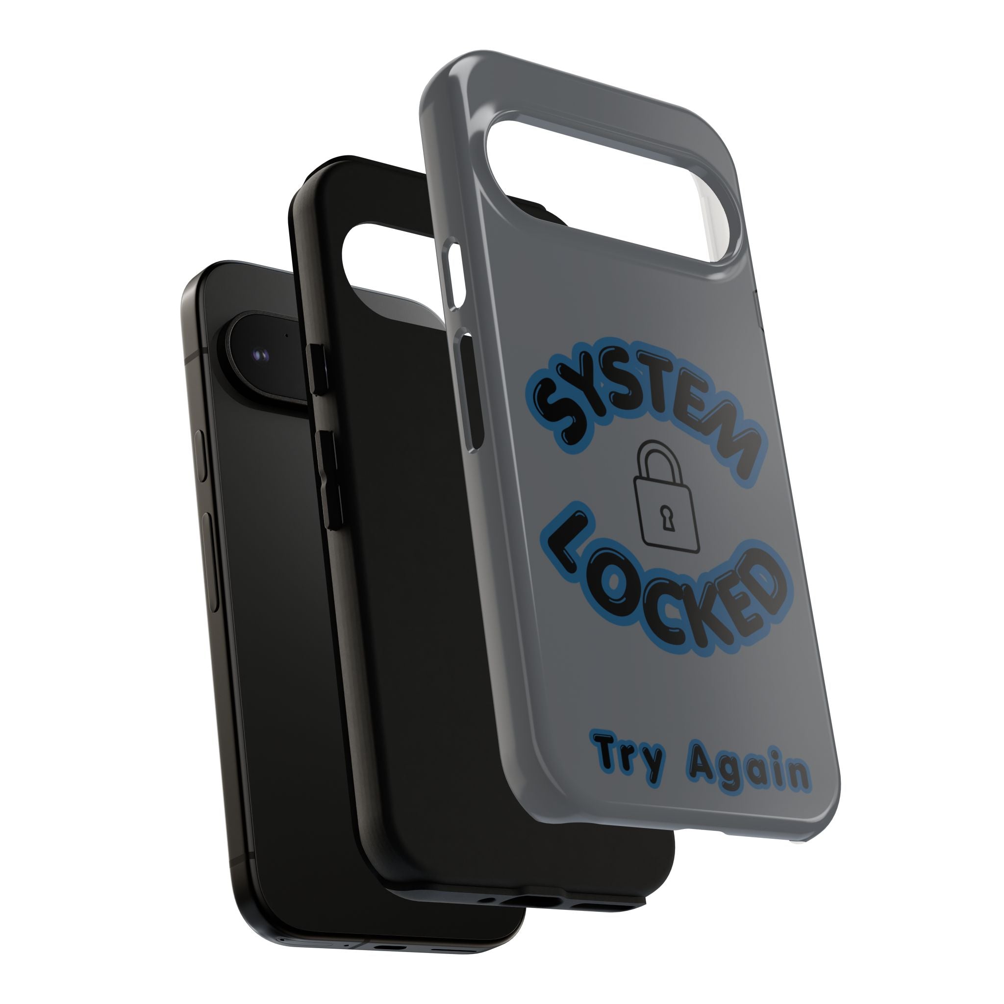 CipherCore System Locked Dual-Layer Phone Case | Digital-Era Identity Accessory