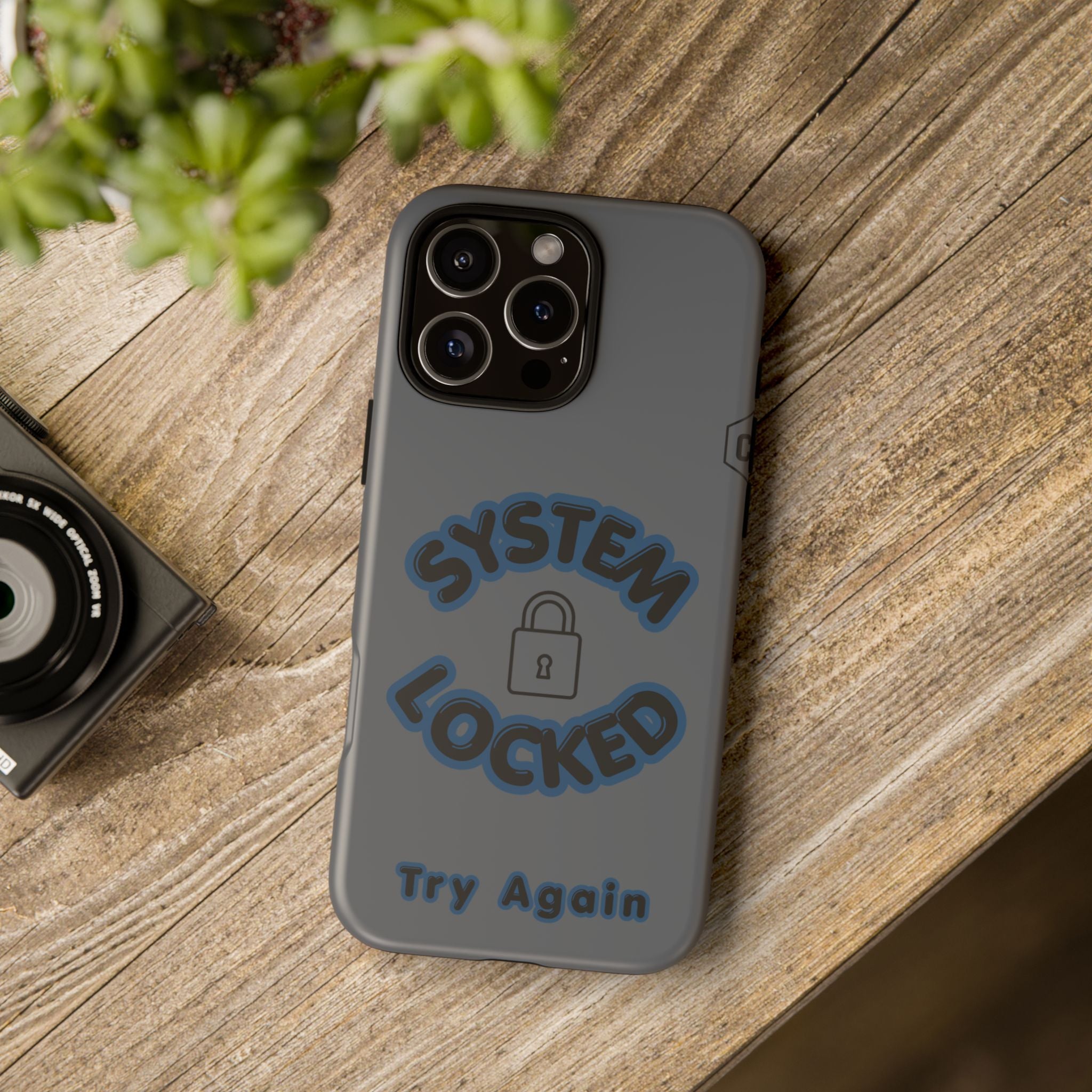 CipherCore System Locked Dual-Layer Phone Case | Digital-Era Identity Accessory