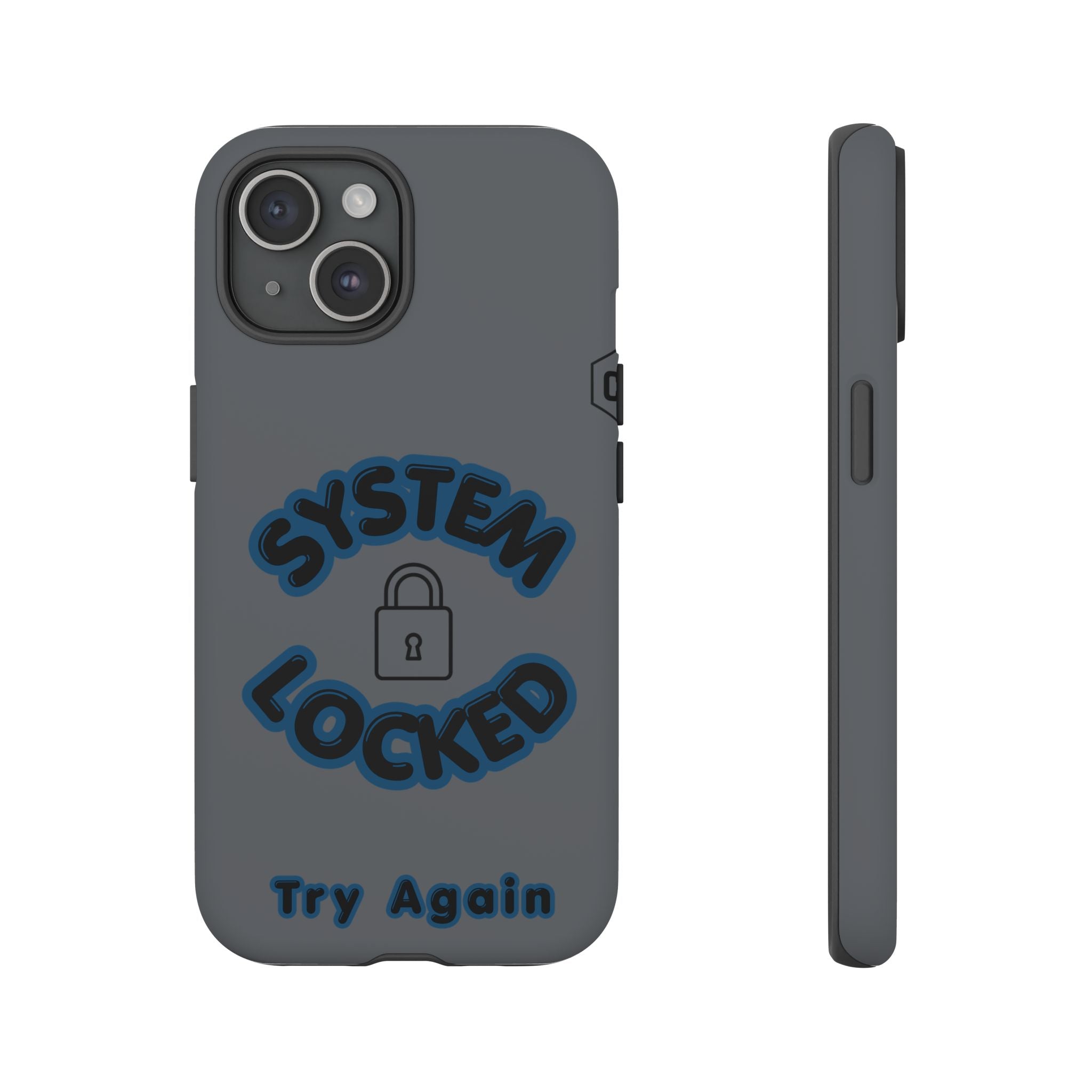 CipherCore System Locked Dual-Layer Phone Case | Digital-Era Identity Accessory
