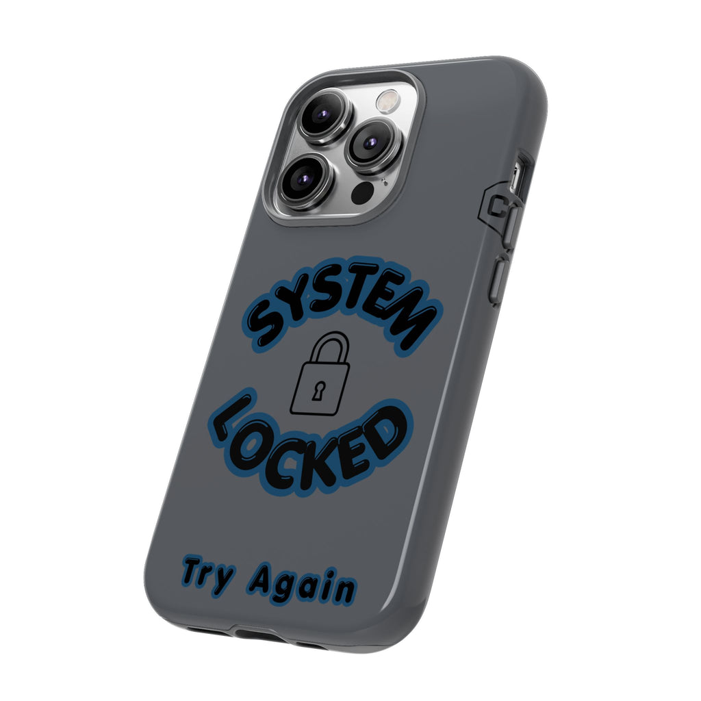 CipherCore System Locked Dual-Layer Phone Case | Digital-Era Identity Accessory