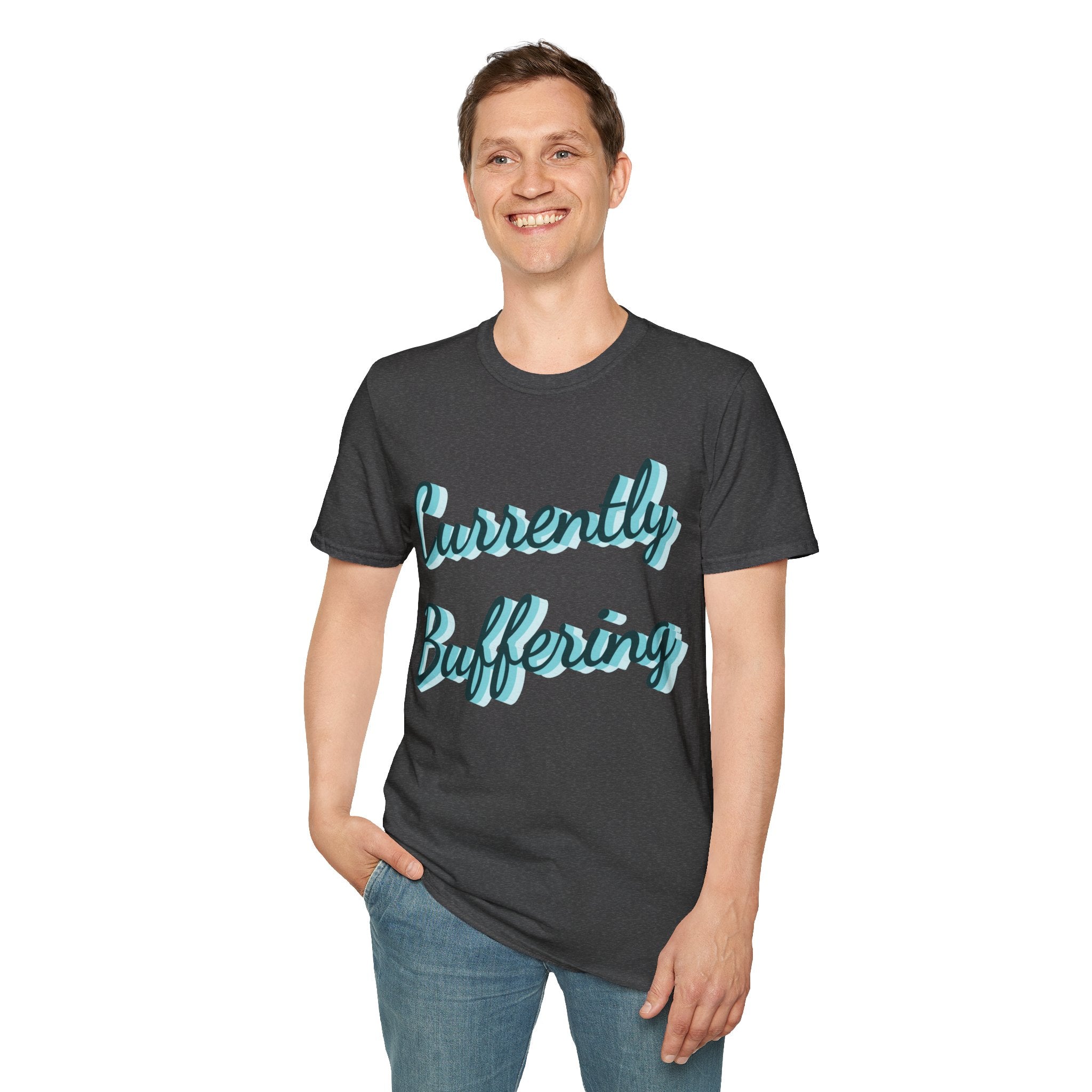 CipherCore Currently Buffering Graphic Tee | Digital-Era Identity Wear