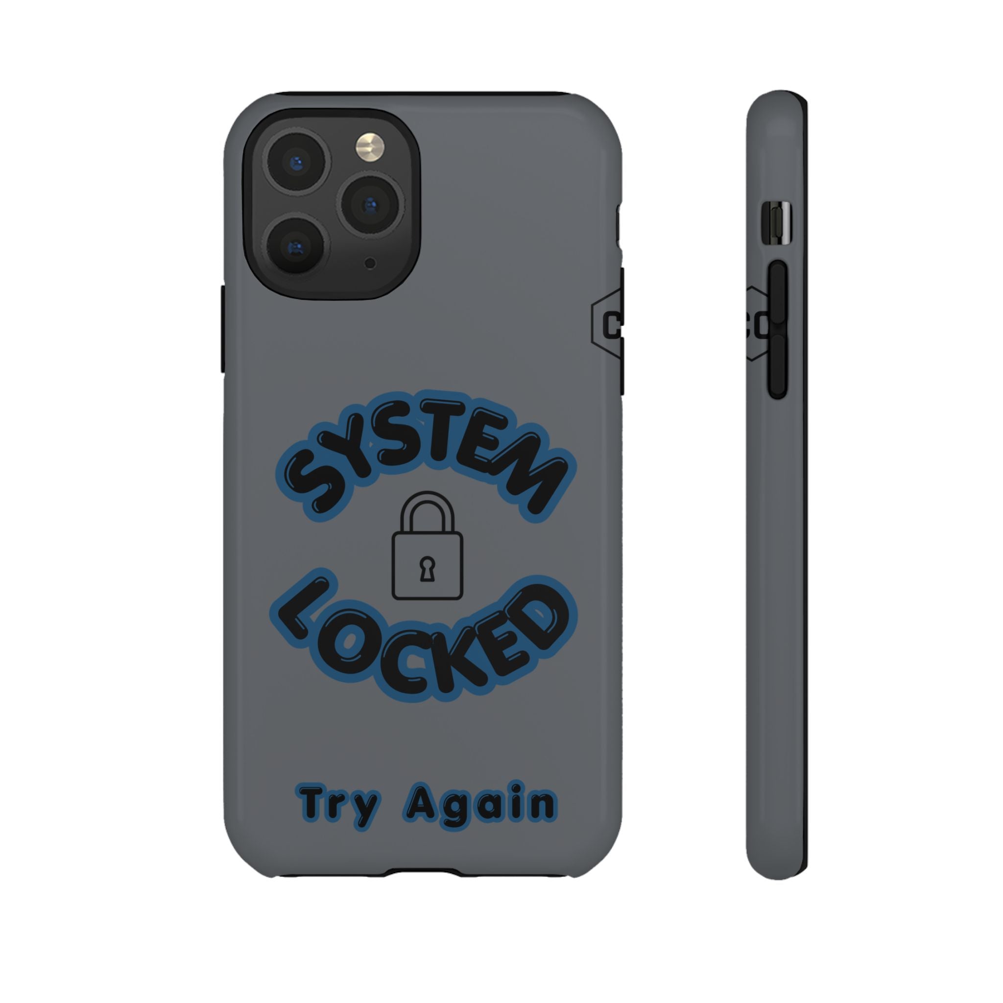 CipherCore System Locked Dual-Layer Phone Case | Digital-Era Identity Accessory