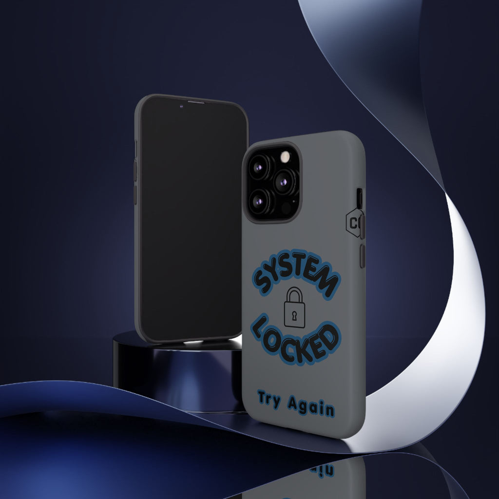 CipherCore System Locked Dual-Layer Phone Case | Digital-Era Identity Accessory