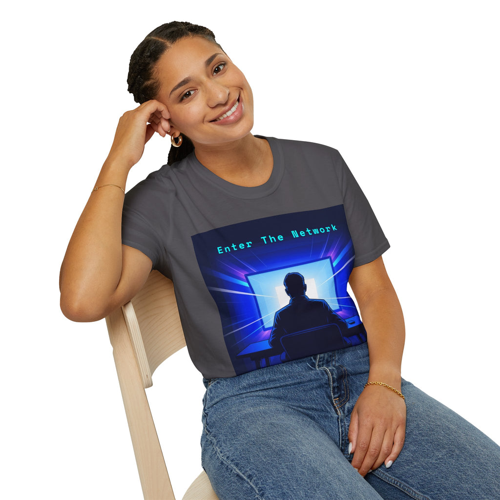 CipherCore Enter The Network Graphic Tee | Digital-Era Identity Wear