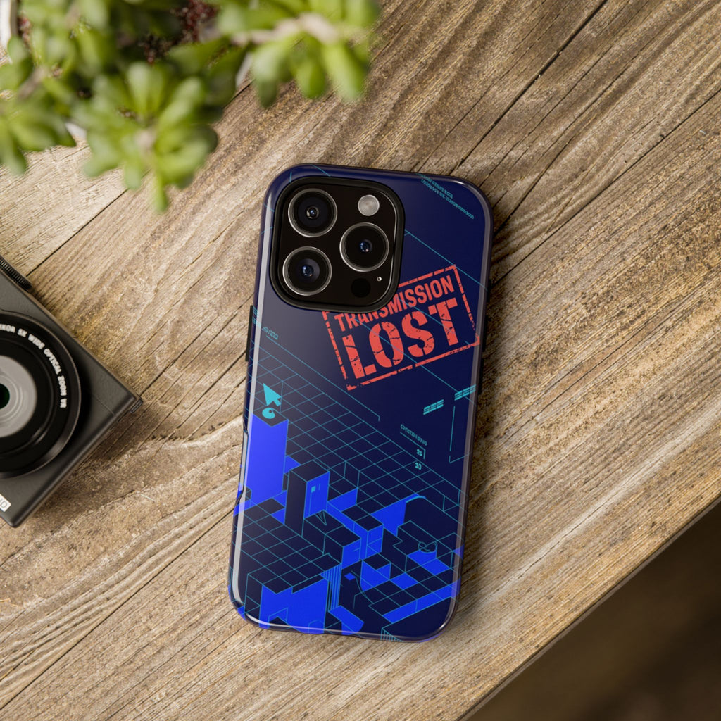 CipherCore Signal Void Flexi Phone Case | Digital-Era Identity Accessory