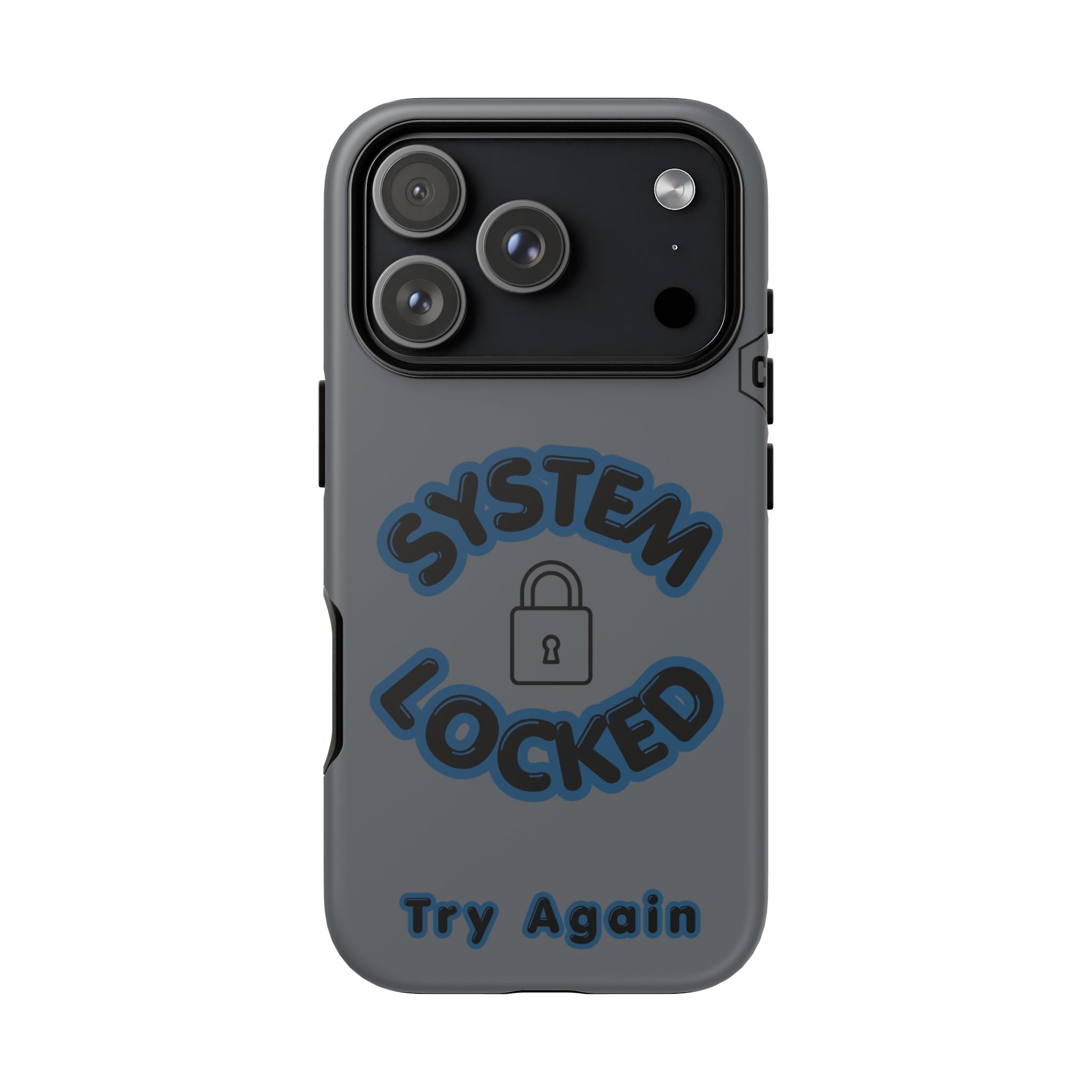 CipherCore System Locked Dual-Layer Phone Case | Digital-Era Identity Accessory