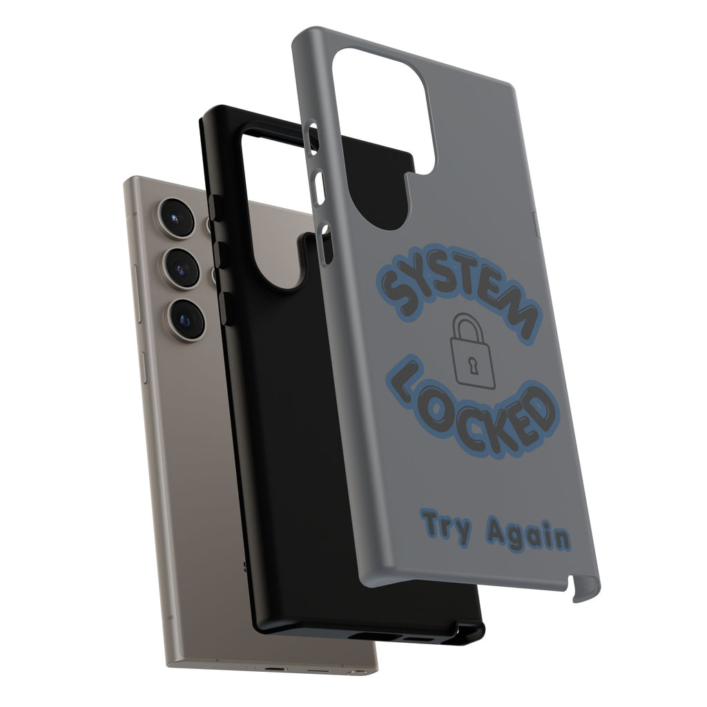 CipherCore System Locked Dual-Layer Phone Case | Digital-Era Identity Accessory