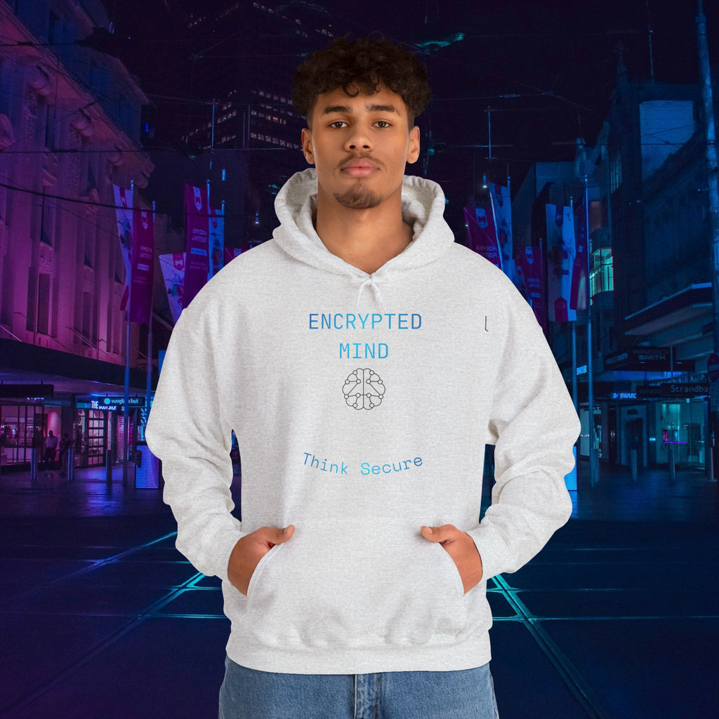 CipherCore Encrypted Mind Graphic Hoodie | Digital-Era Identity Wear
