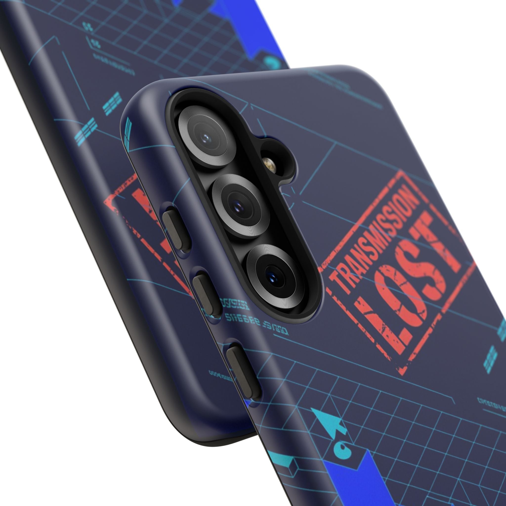 CipherCore Signal Void Flexi Phone Case | Digital-Era Identity Accessory
