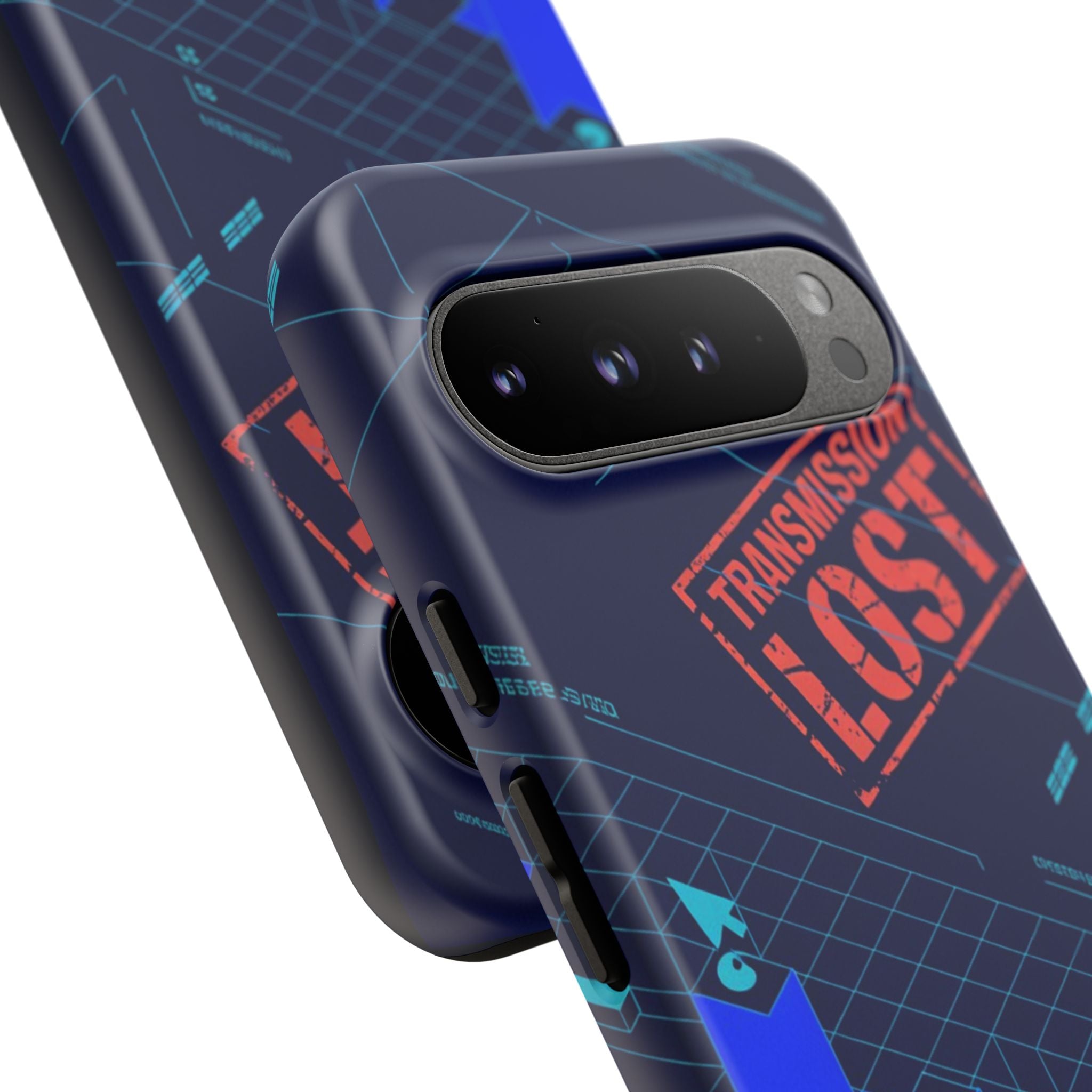 CipherCore Signal Void Flexi Phone Case | Digital-Era Identity Accessory