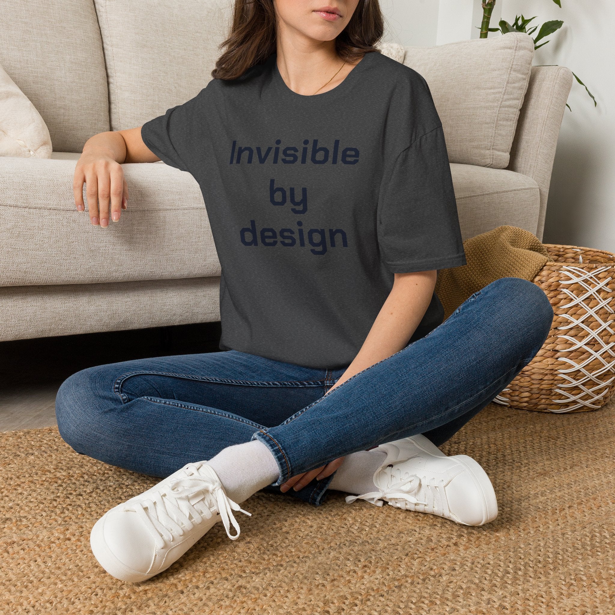 CipherCore Invisible by Design Manifesto Tee | Digital-Era Identity Wear