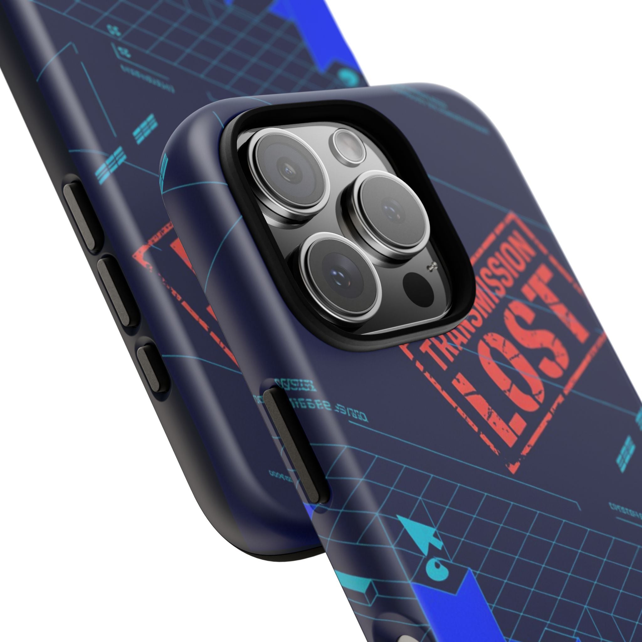 CipherCore Signal Void Flexi Phone Case | Digital-Era Identity Accessory