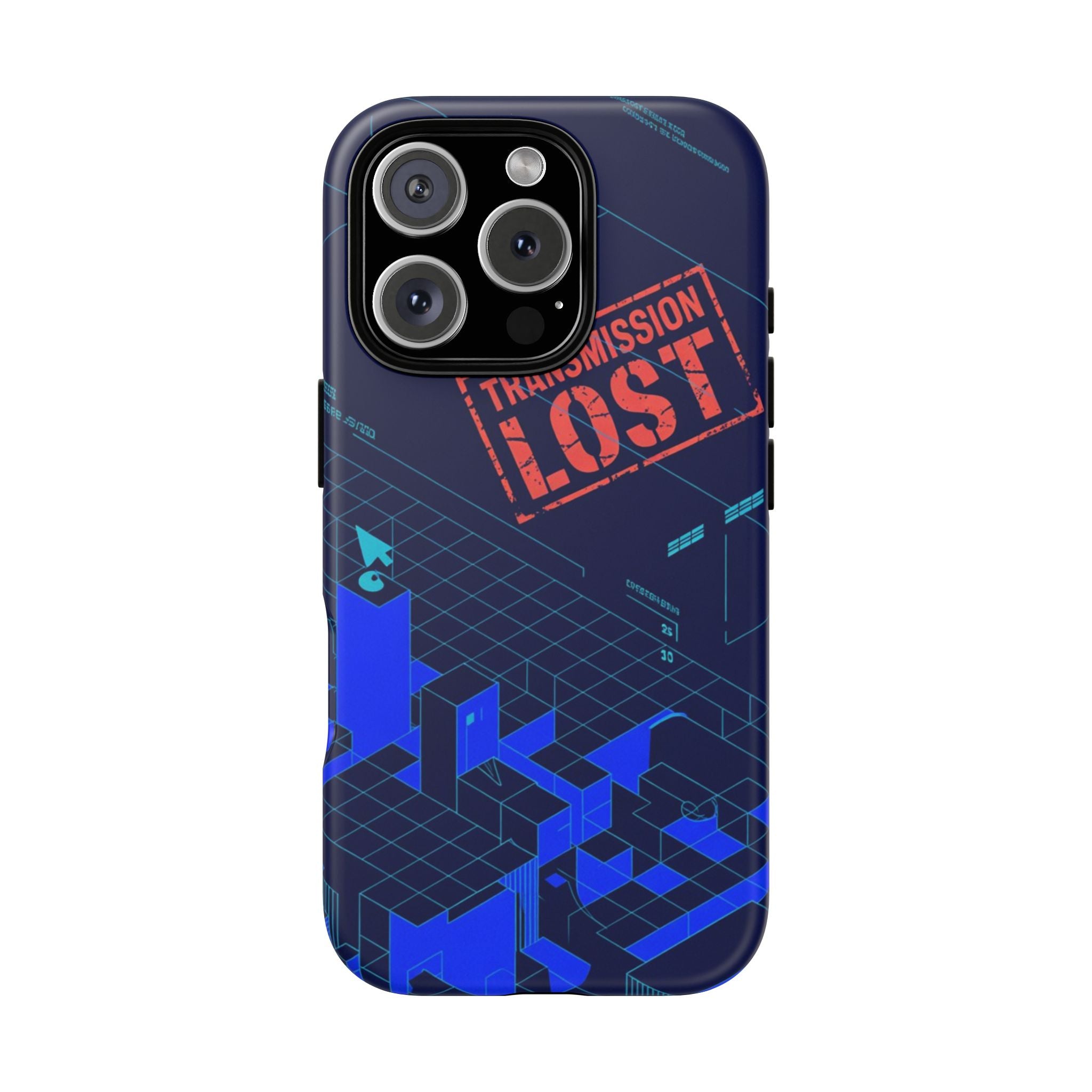 CipherCore Signal Void Flexi Phone Case | Digital-Era Identity Accessory