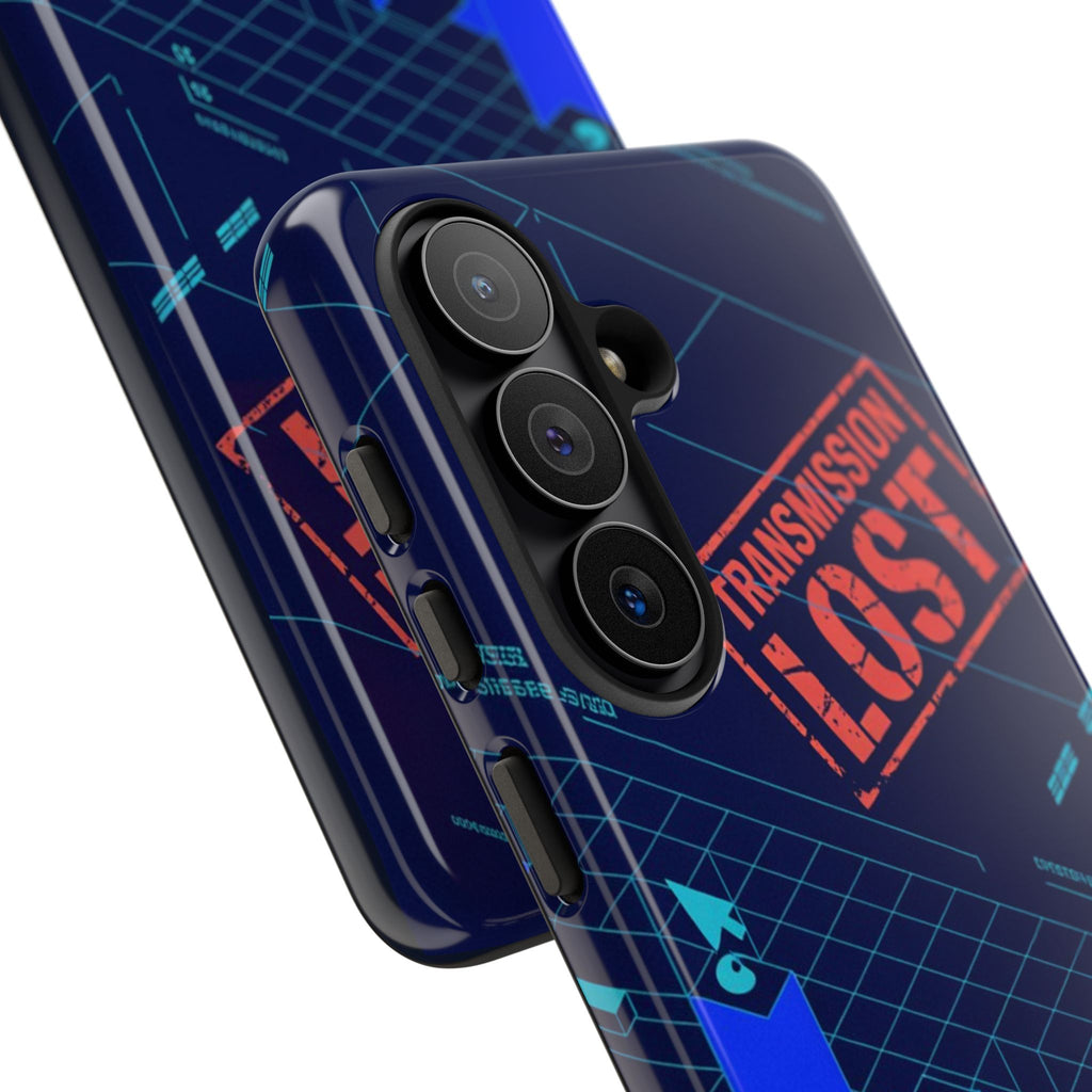 CipherCore Signal Void Flexi Phone Case | Digital-Era Identity Accessory