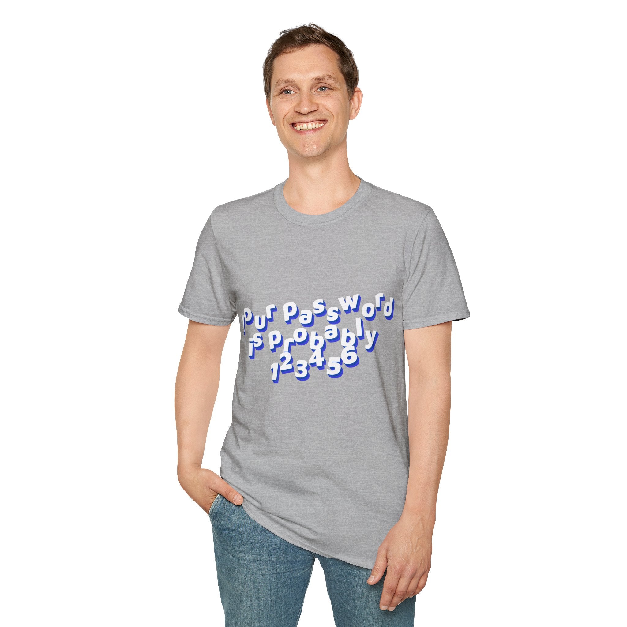 CipherCore Your Password Graphic Tee | Digital-Era Identity Wear