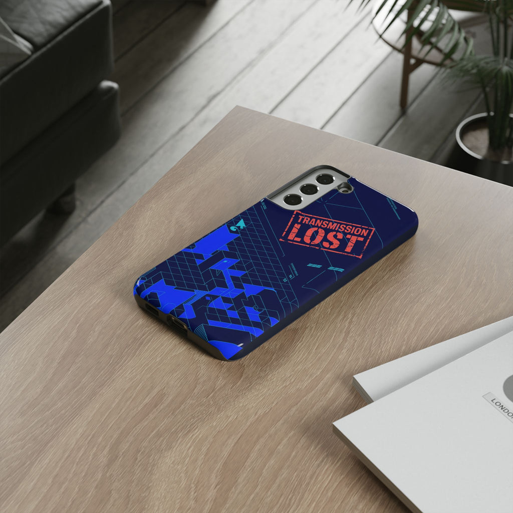 CipherCore Signal Void Flexi Phone Case | Digital-Era Identity Accessory