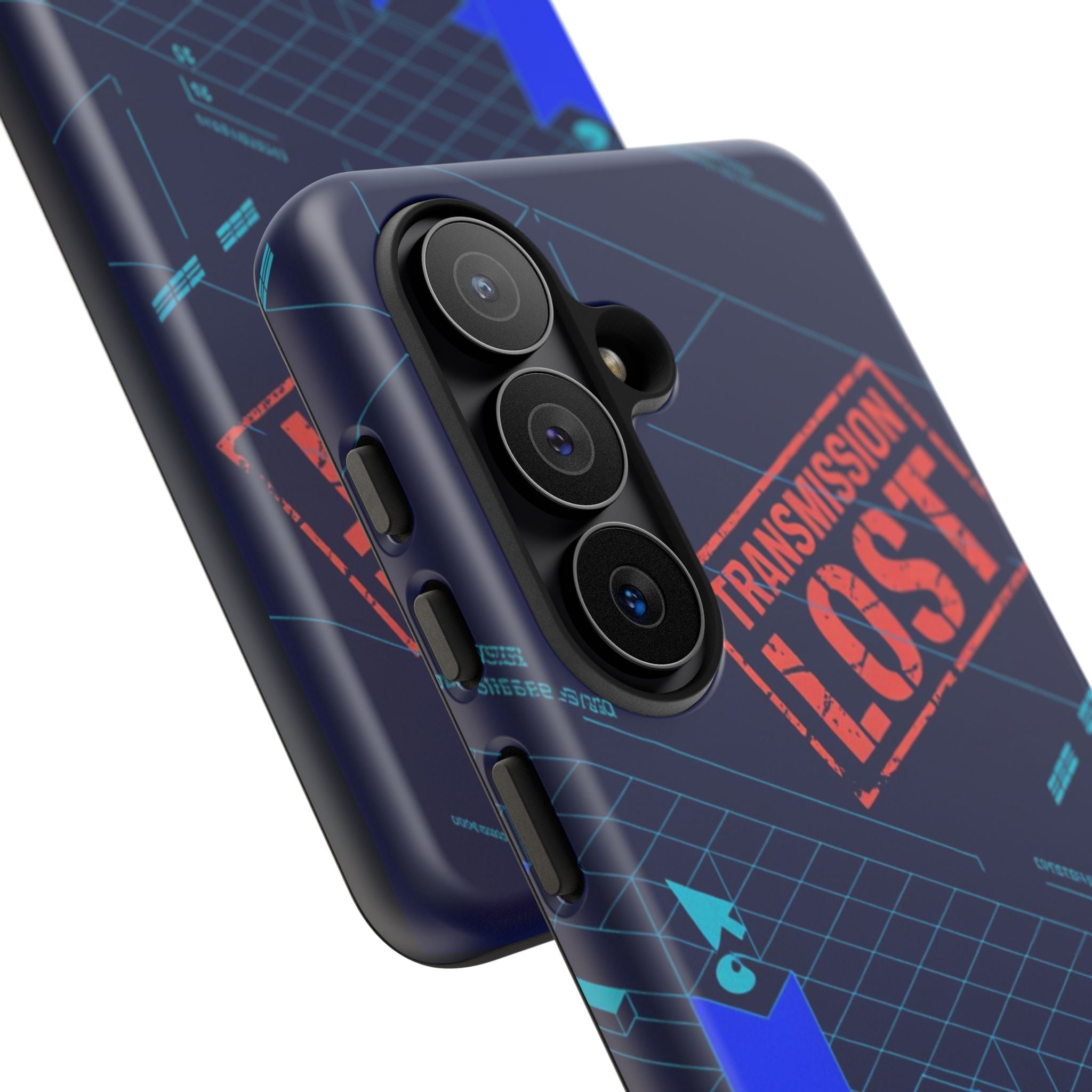 CipherCore Signal Void Flexi Phone Case | Digital-Era Identity Accessory