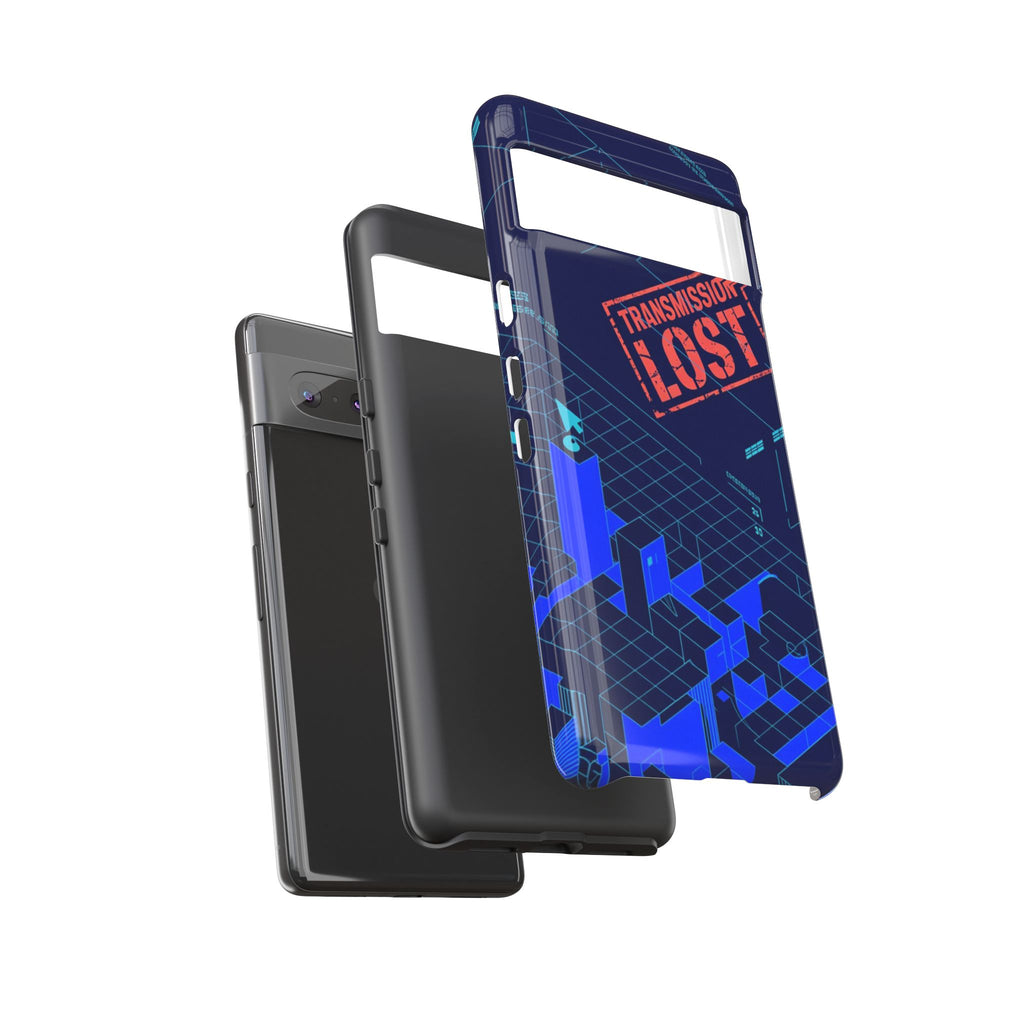 CipherCore Signal Void Flexi Phone Case | Digital-Era Identity Accessory