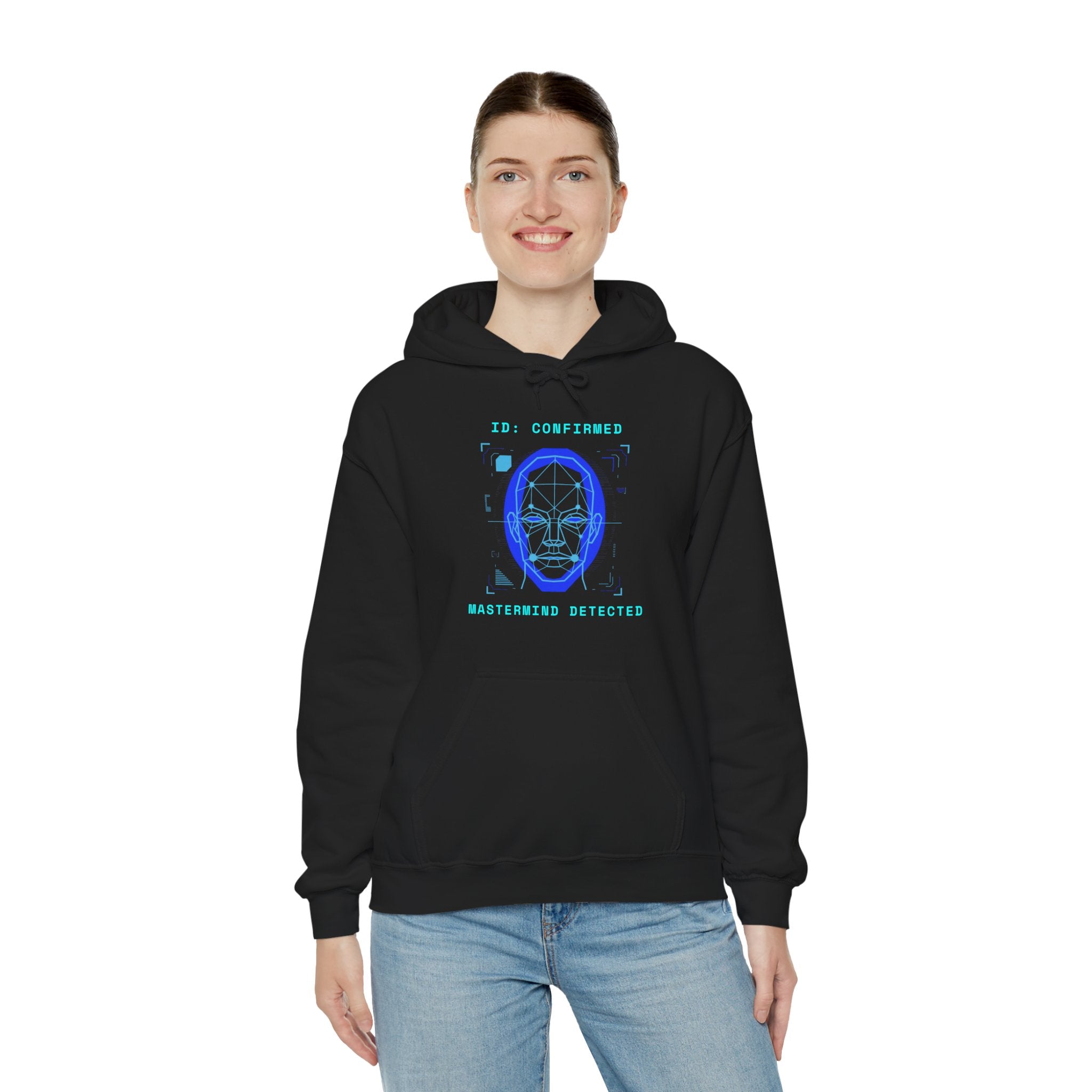 CipherCore Techno Skull Graphic Hoodie | Digital-Era Identity Wear